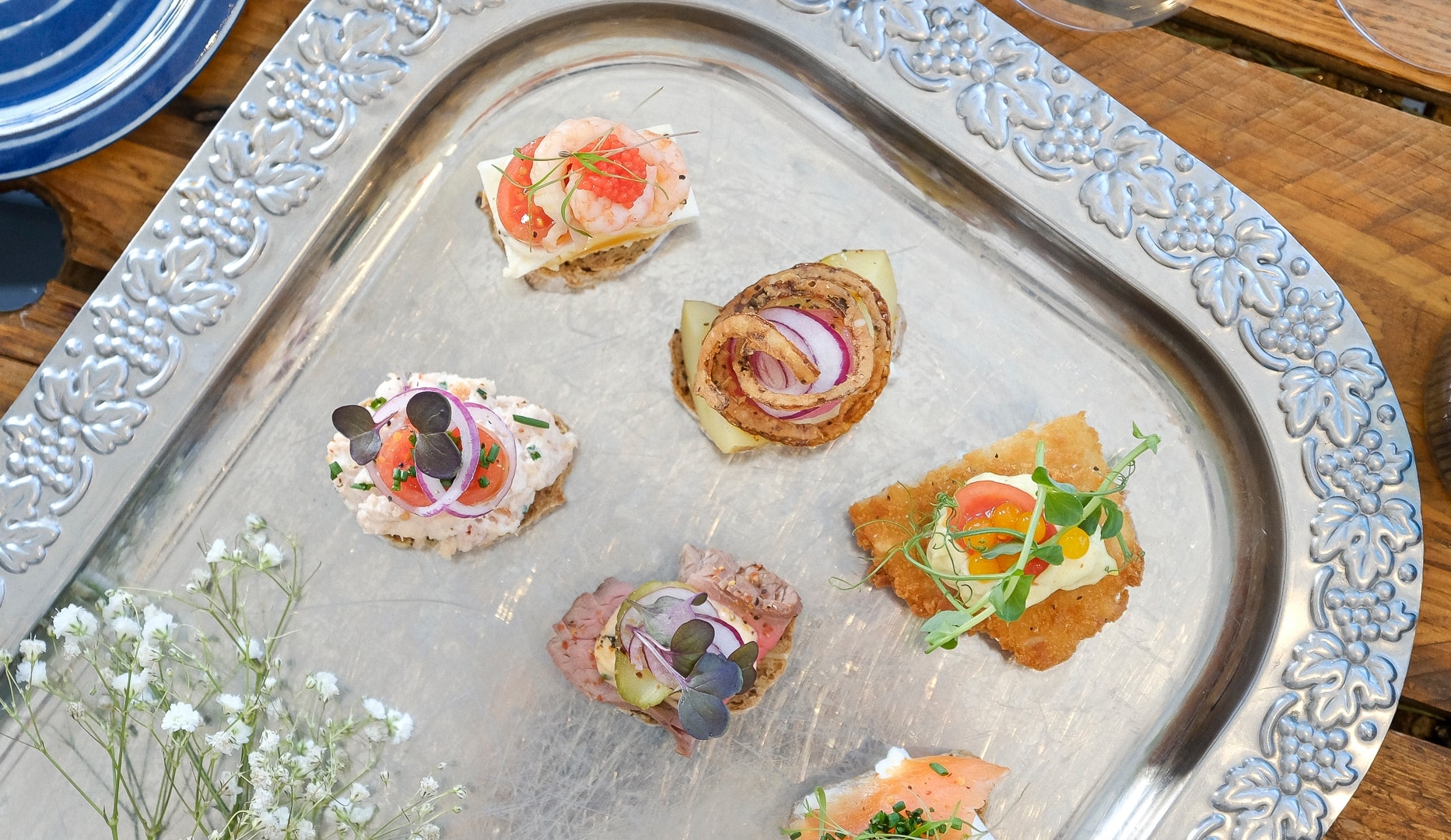 Mini-smørrebrød i Topklasse fra Florie