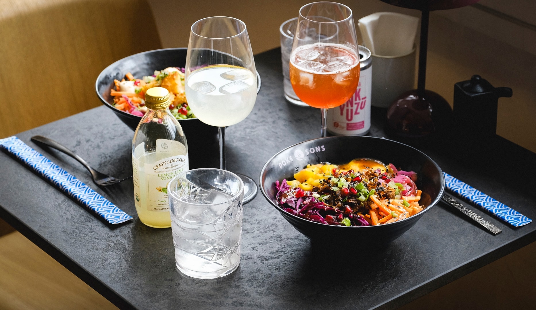 Valgfri Bowl/Bao Buns fra Poké & Sons