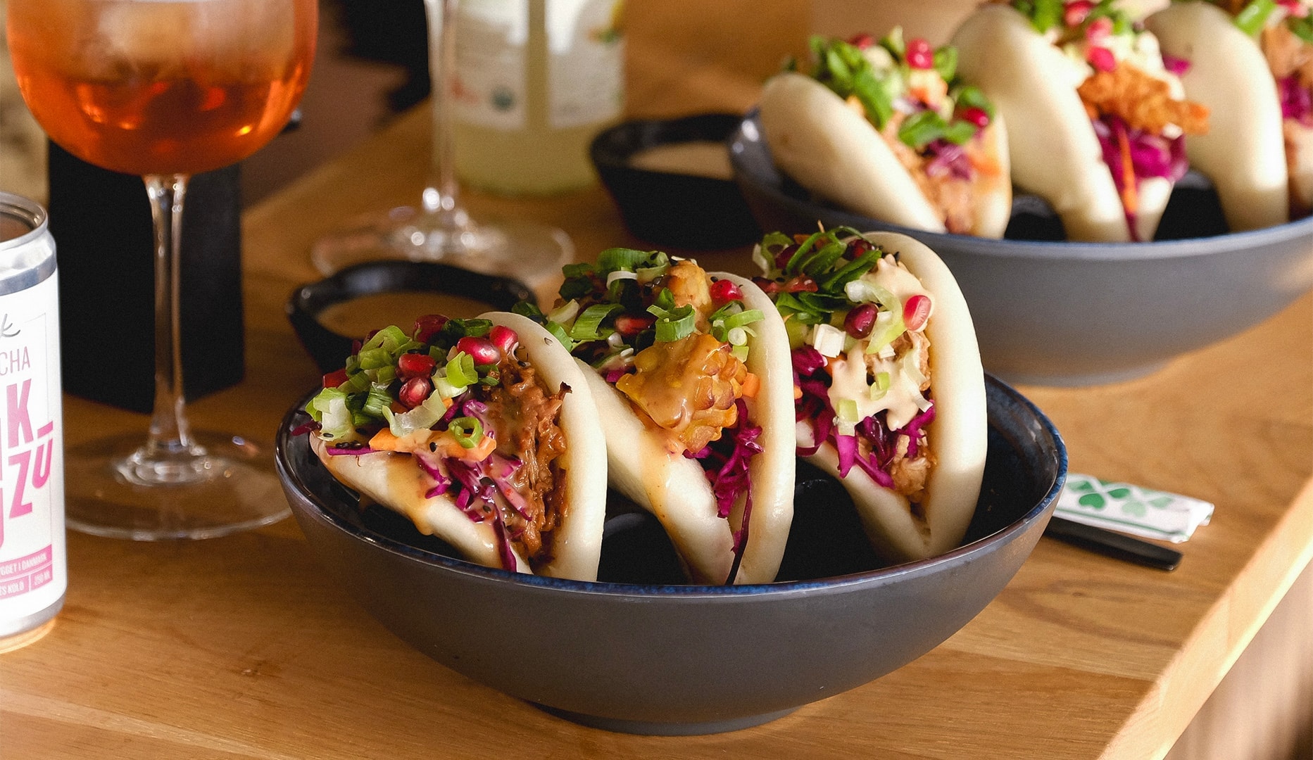 Valgfri Bowl/Bao Buns fra Poké & Sons