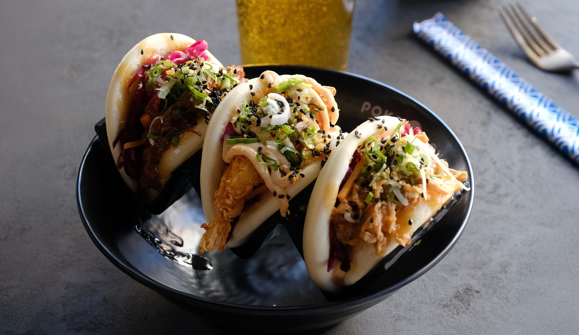 Valgfri Bowl/Bao Buns fra Poké & Sons