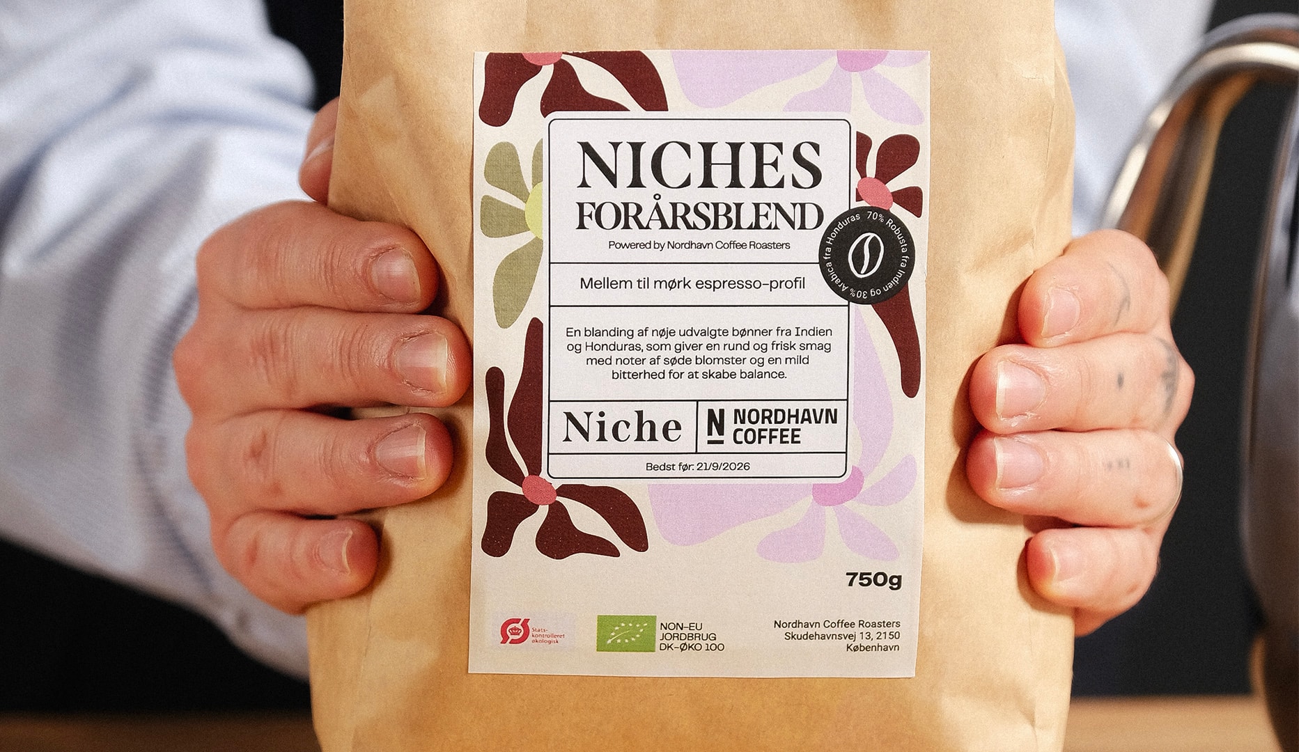 Håndplukket Kvalitetskaffe - 750 g.