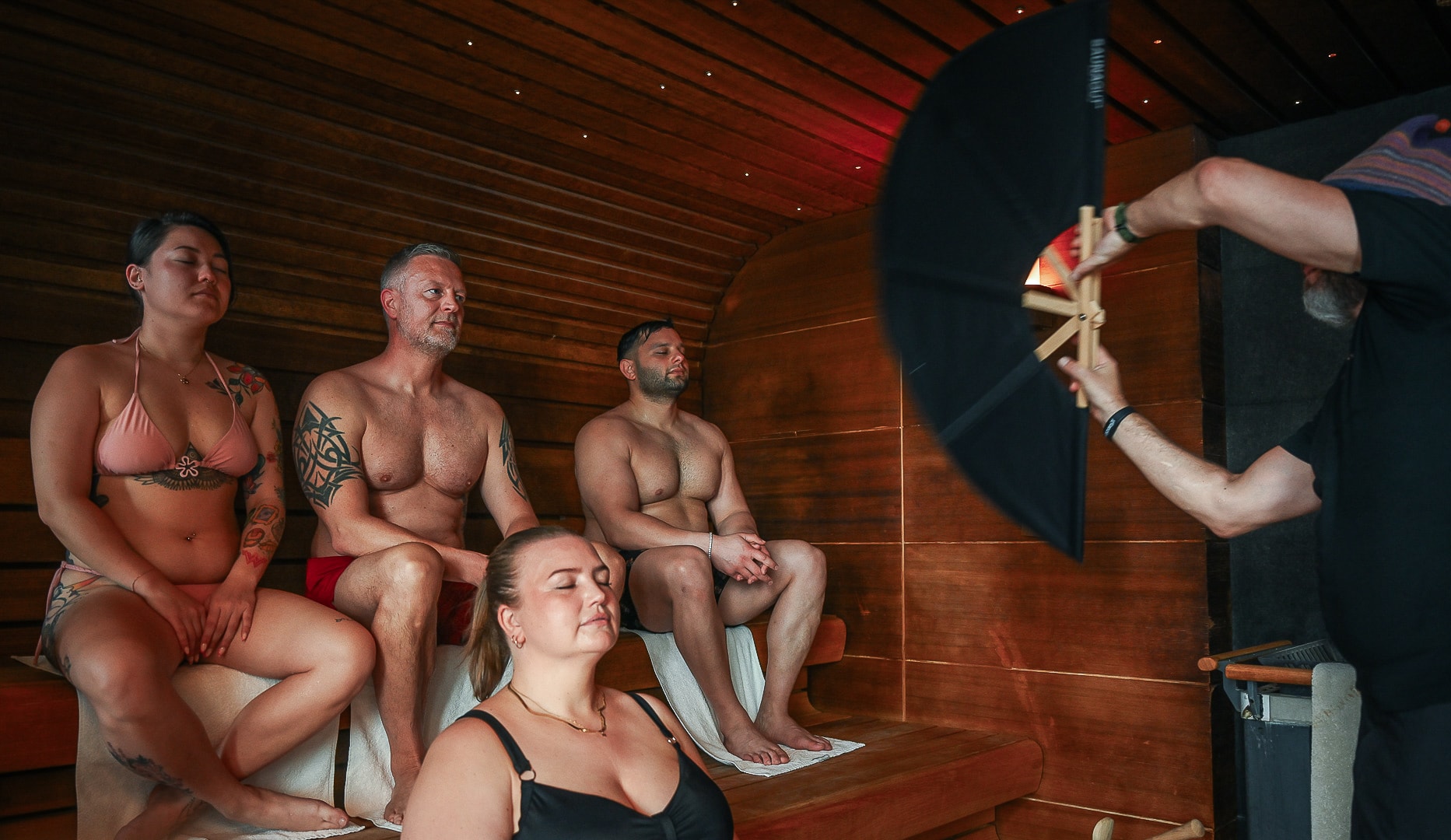 Sanselig Spa & Saunagus på Bella Sky
