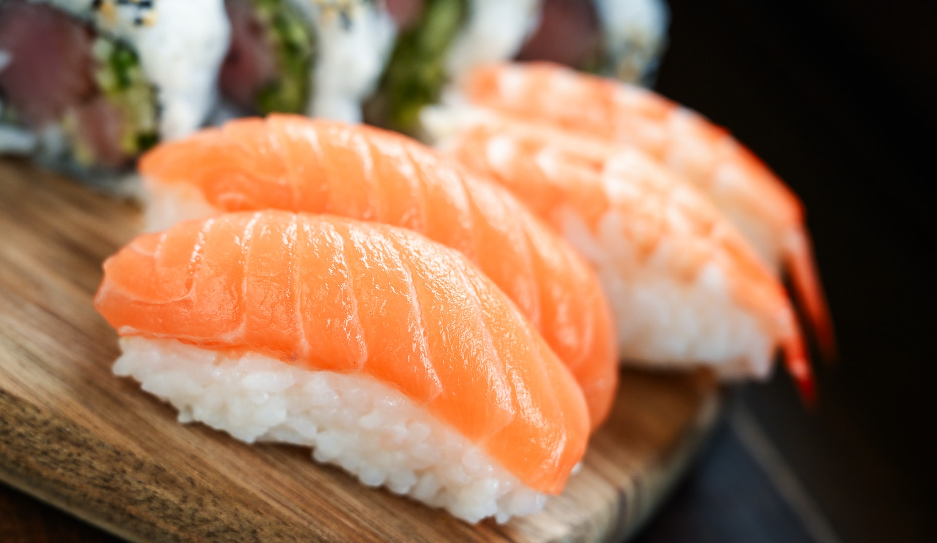 Sushi i Hellerup - Menuer m. 46/62 stk.