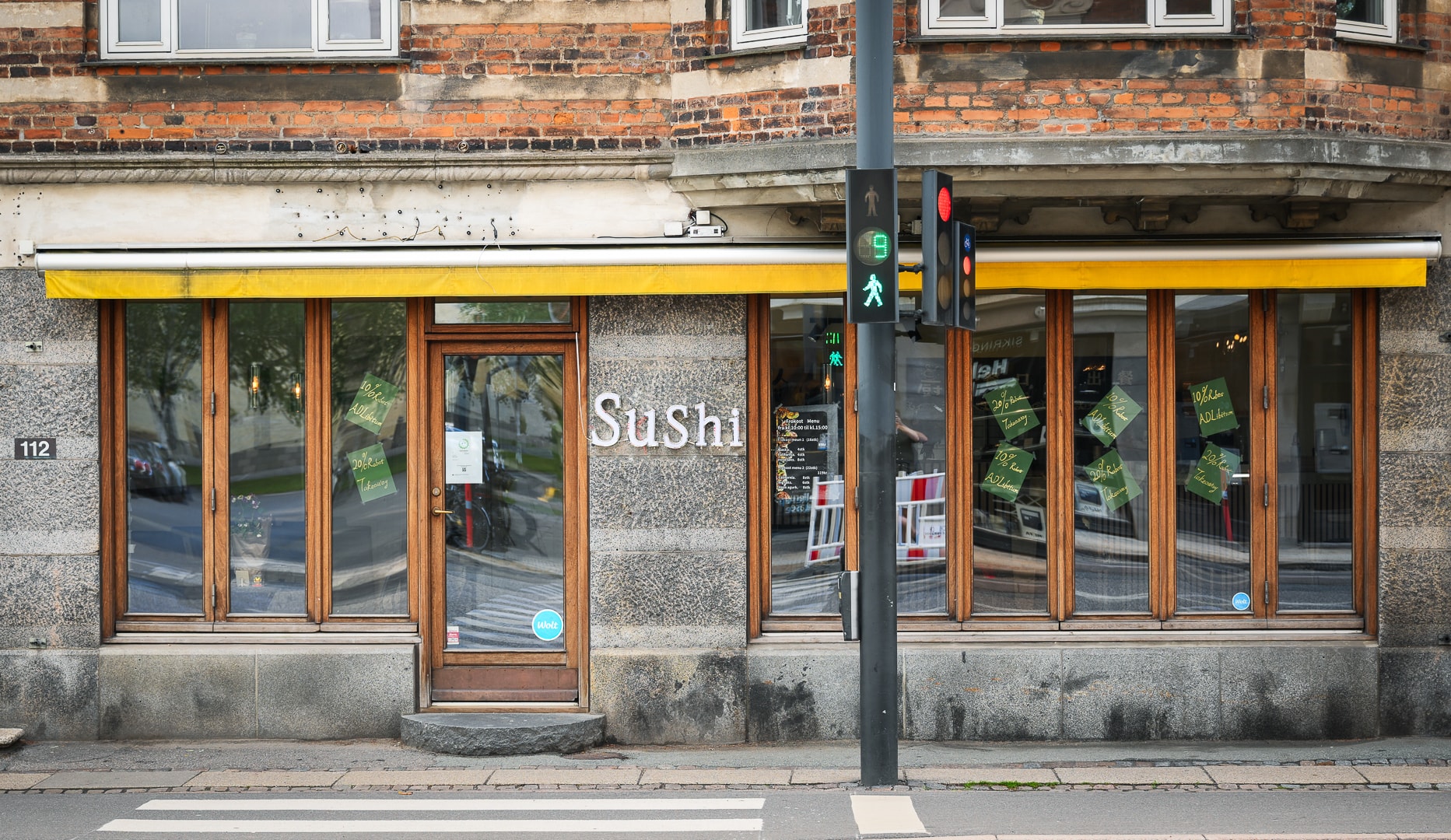 Sushi i Hellerup - Menuer m. 46/62 stk.