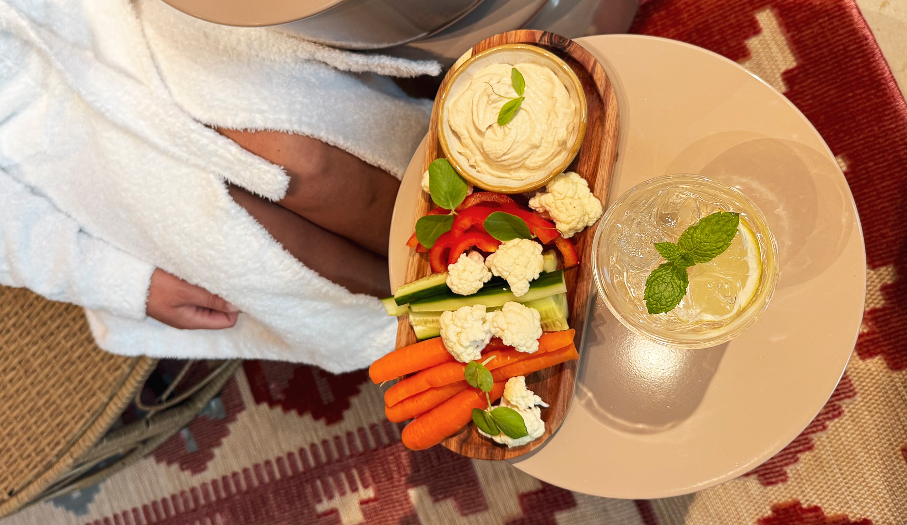 2 Timers Spa + Snacks & Limonade på Bella Sky