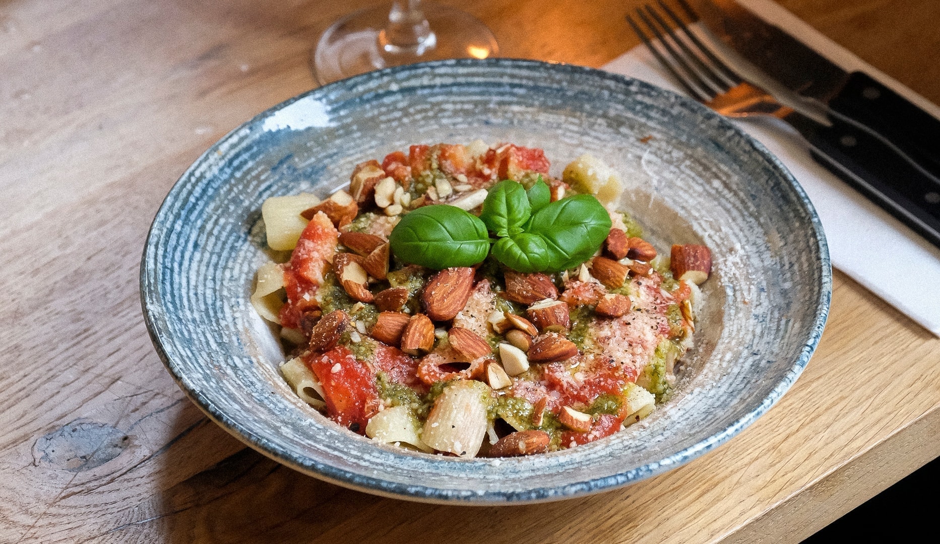 2 Valgfrie Pastaretter hos Fabio Pasta