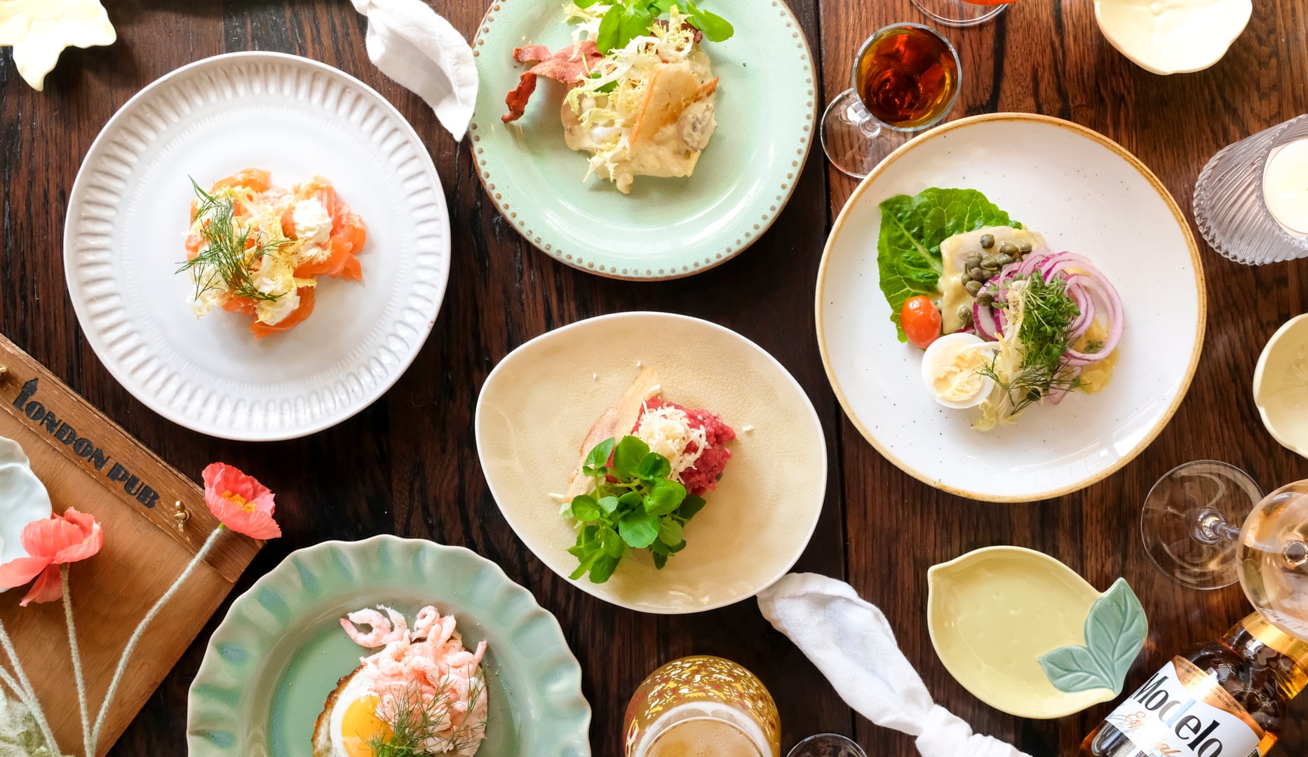 5-Retters Sommerfrokost - London Pub