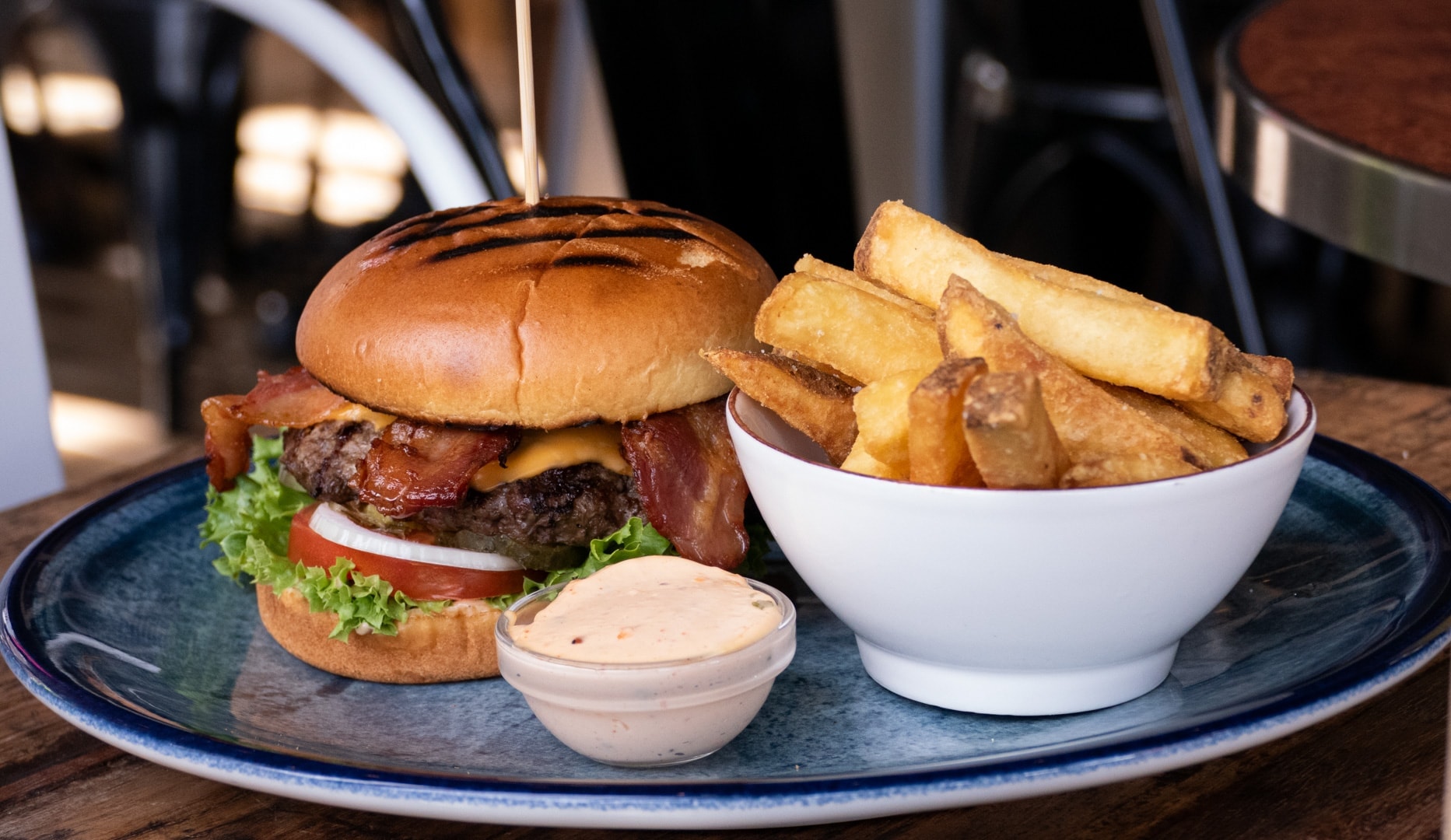 Valgfri Burgermenu - Cafe Kaleidoskop