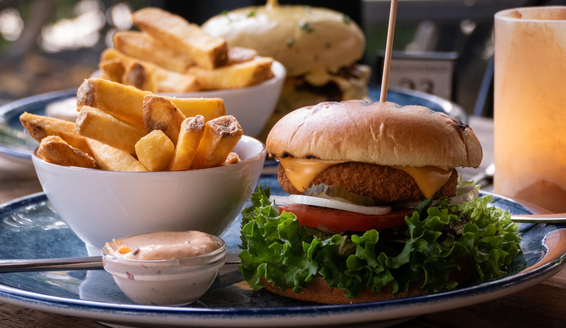 Valgfri Burgermenu - Cafe Kaleidoskop