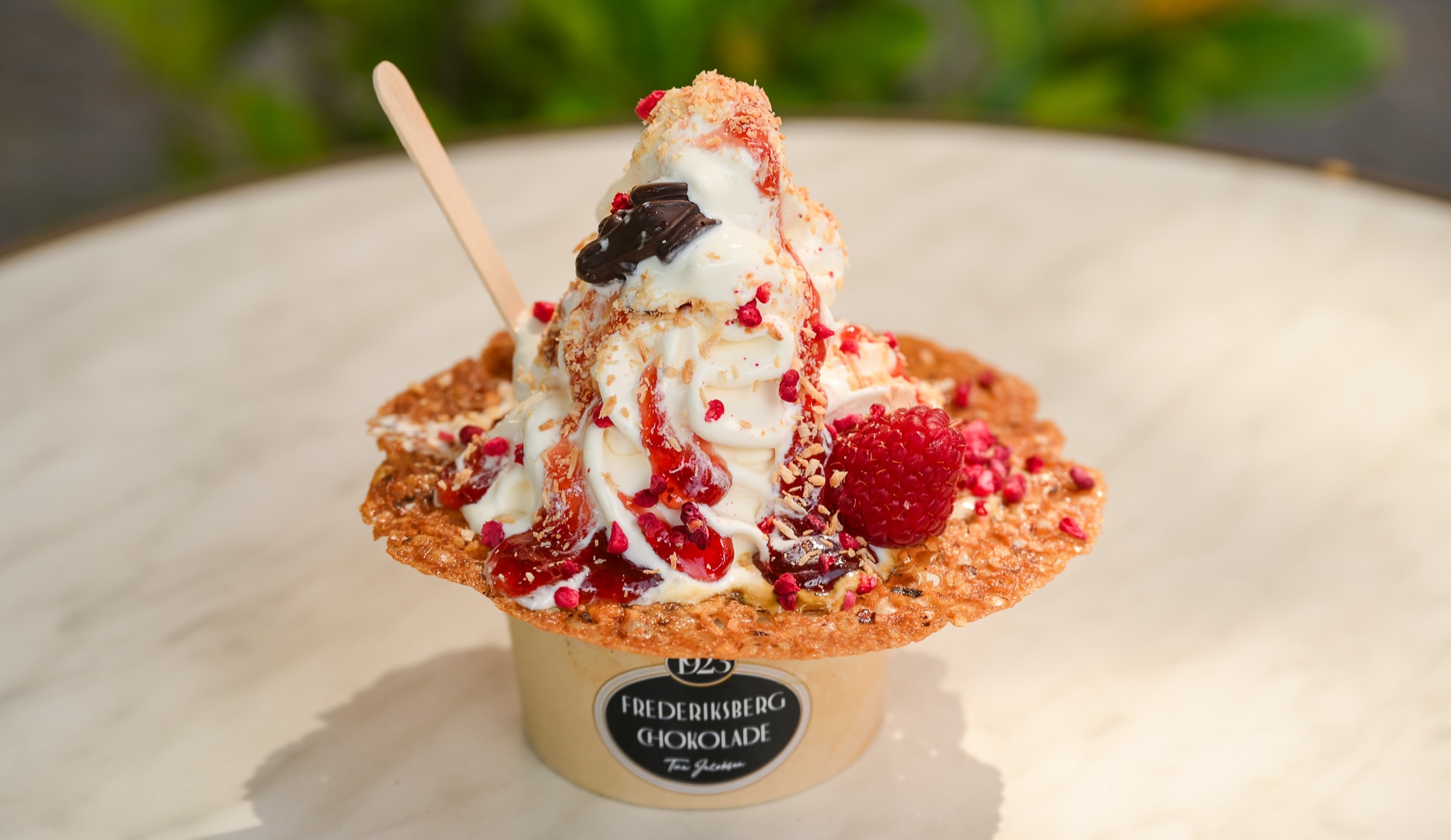 Florentiner Sundae - Frb. Chokolade