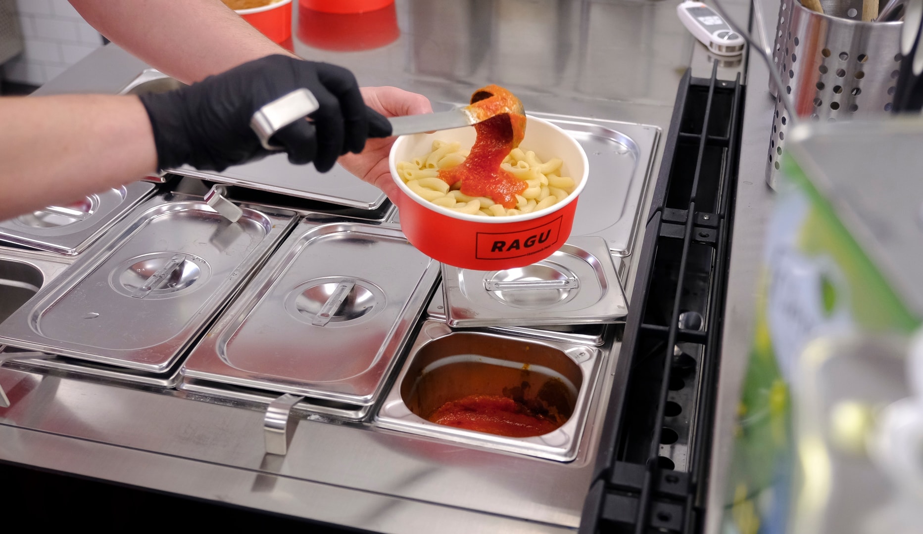 ½ PRIS: Valgfri Pastaret hos RAGU
