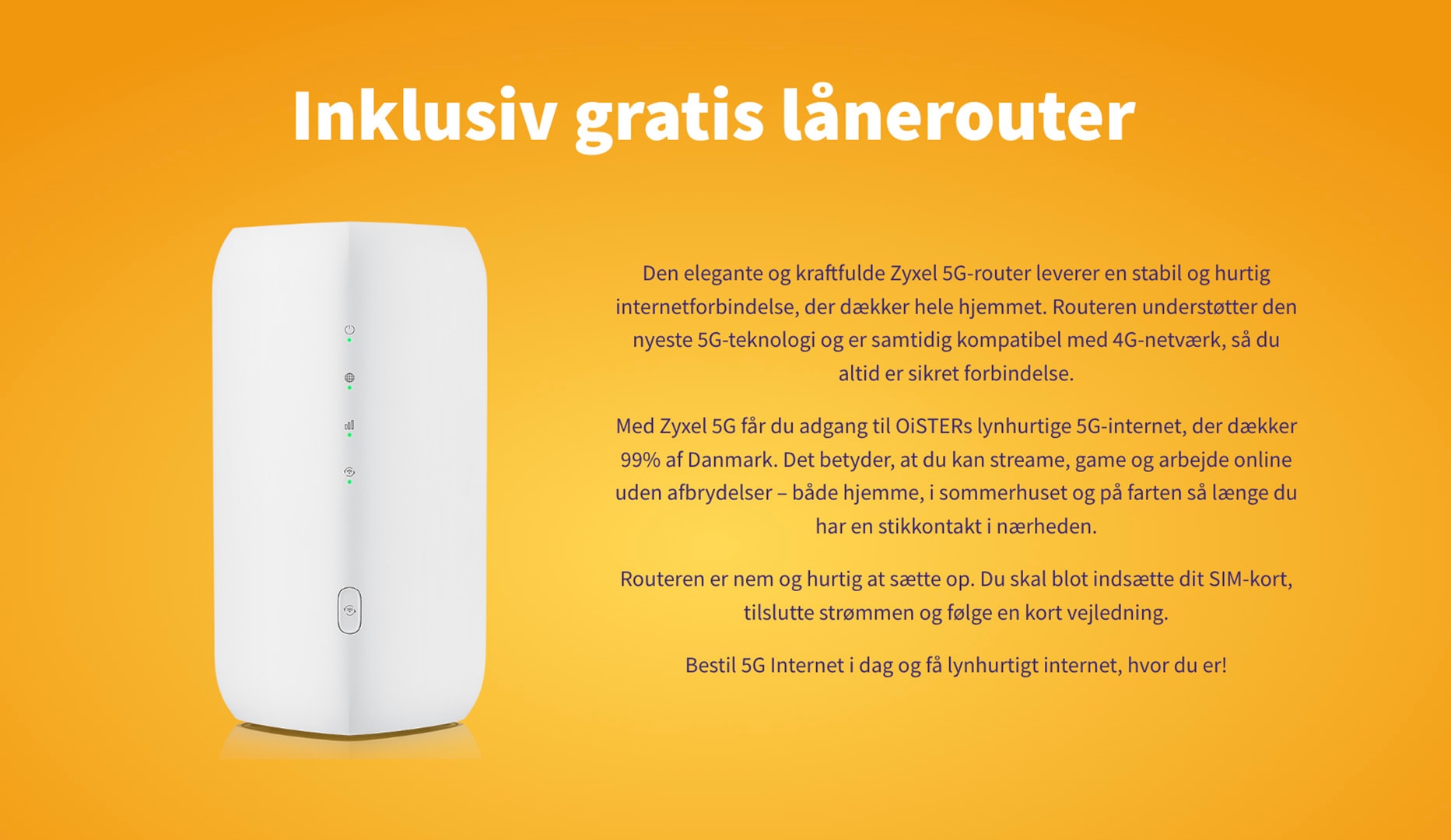 SPAR 50 % PÅ DIT INTERNET - OiSTER