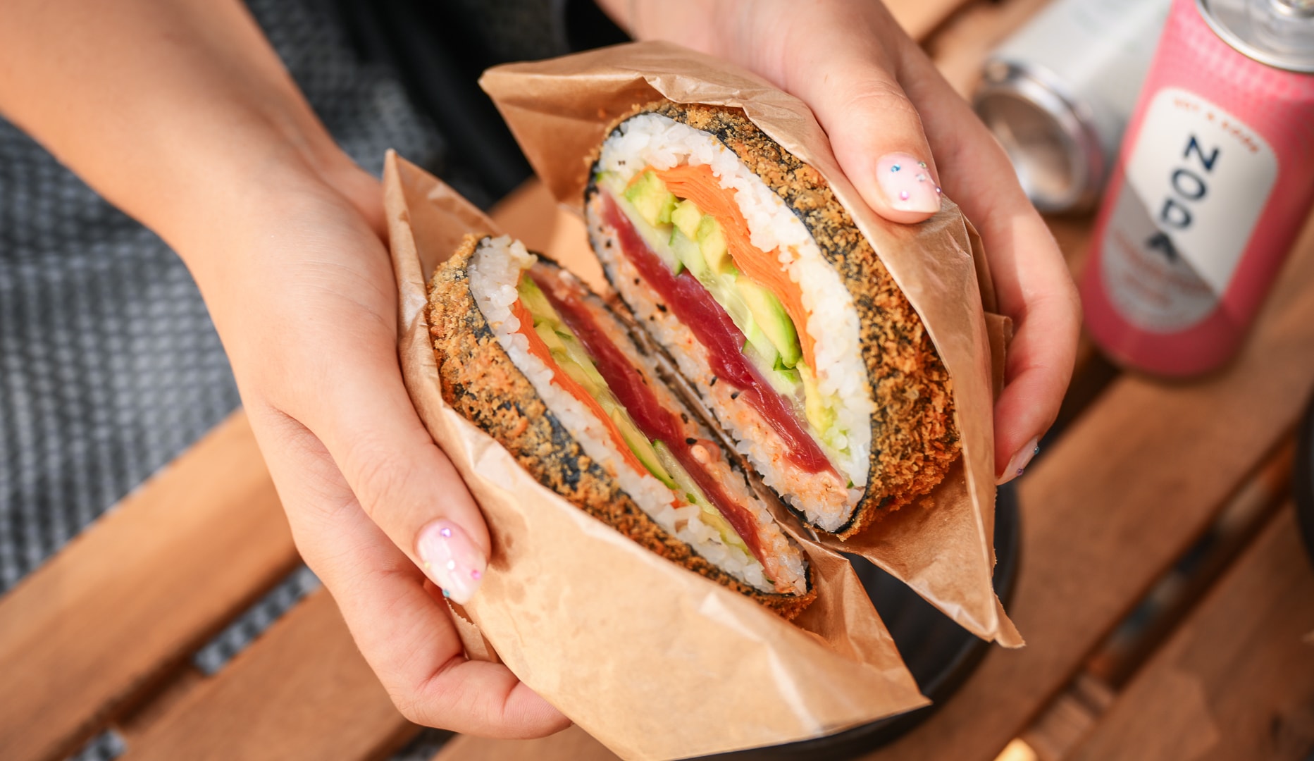 Valgfri Sushi Burger - On A Roll