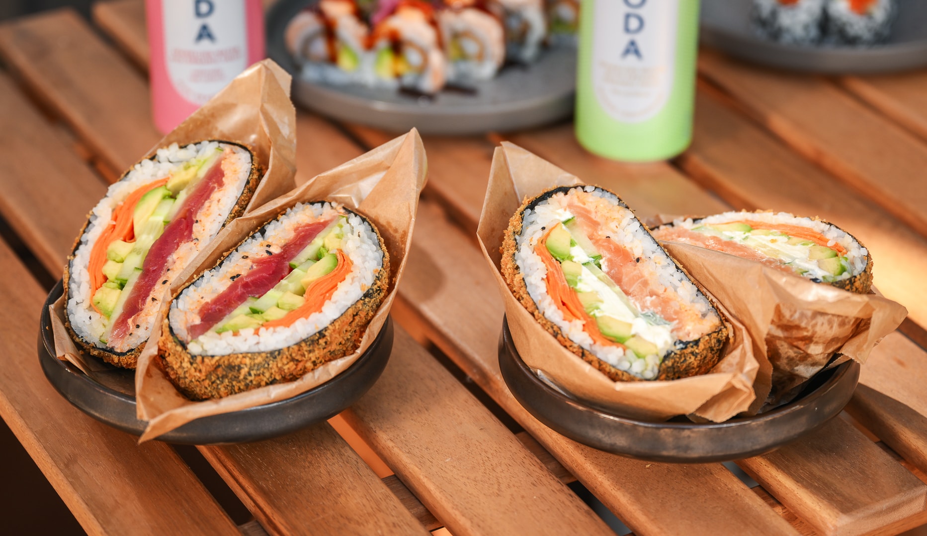 Valgfri Sushi Burger - On A Roll