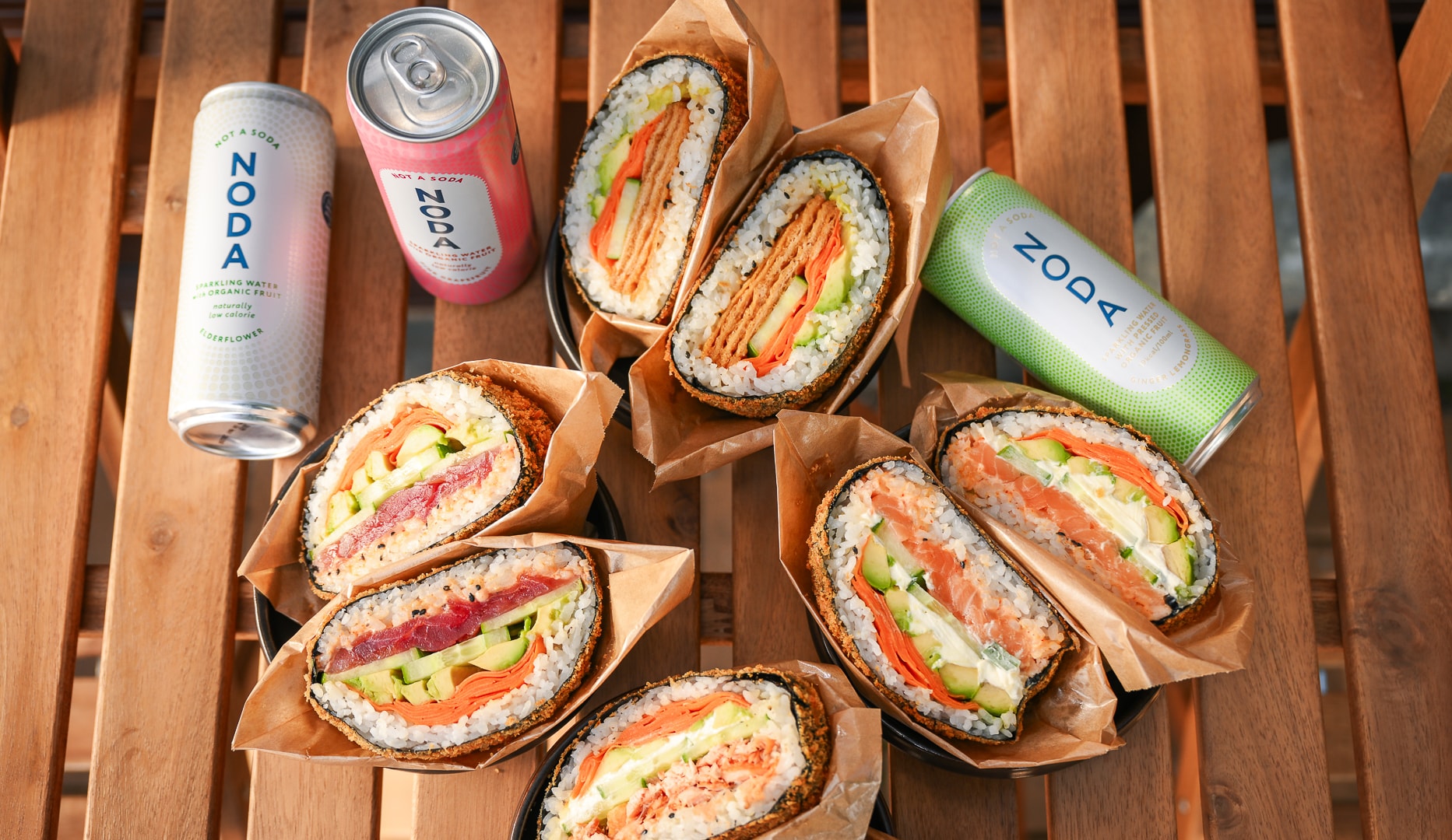Valgfri Sushi Burger - On A Roll