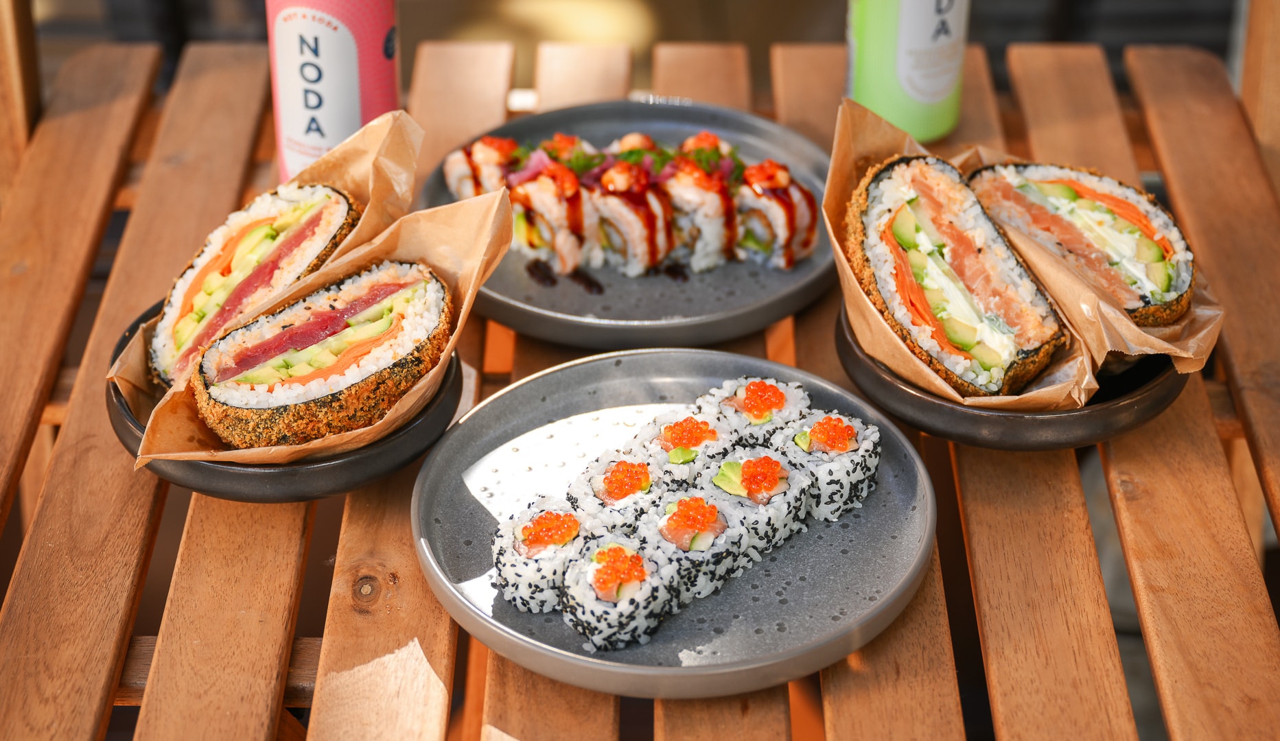 Valgfri Sushi Burger - On A Roll