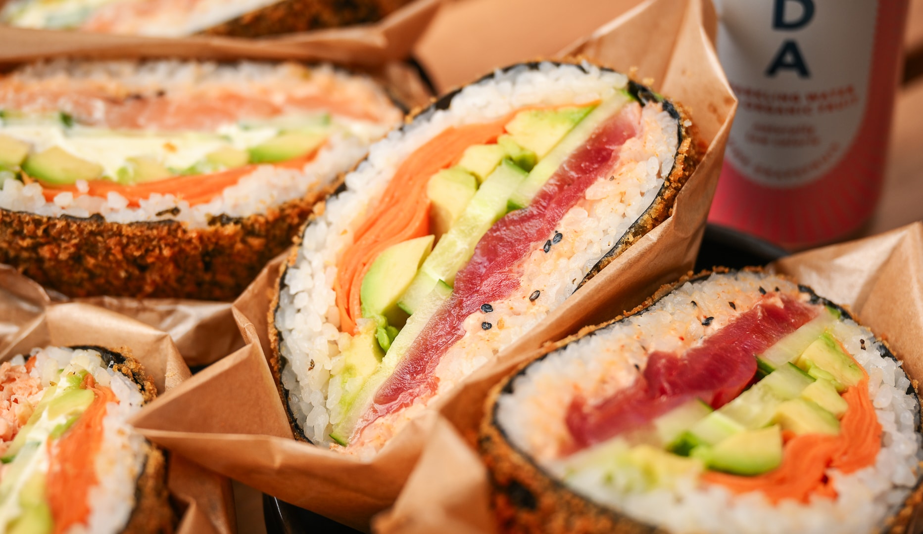 Valgfri Sushi Burger - On A Roll
