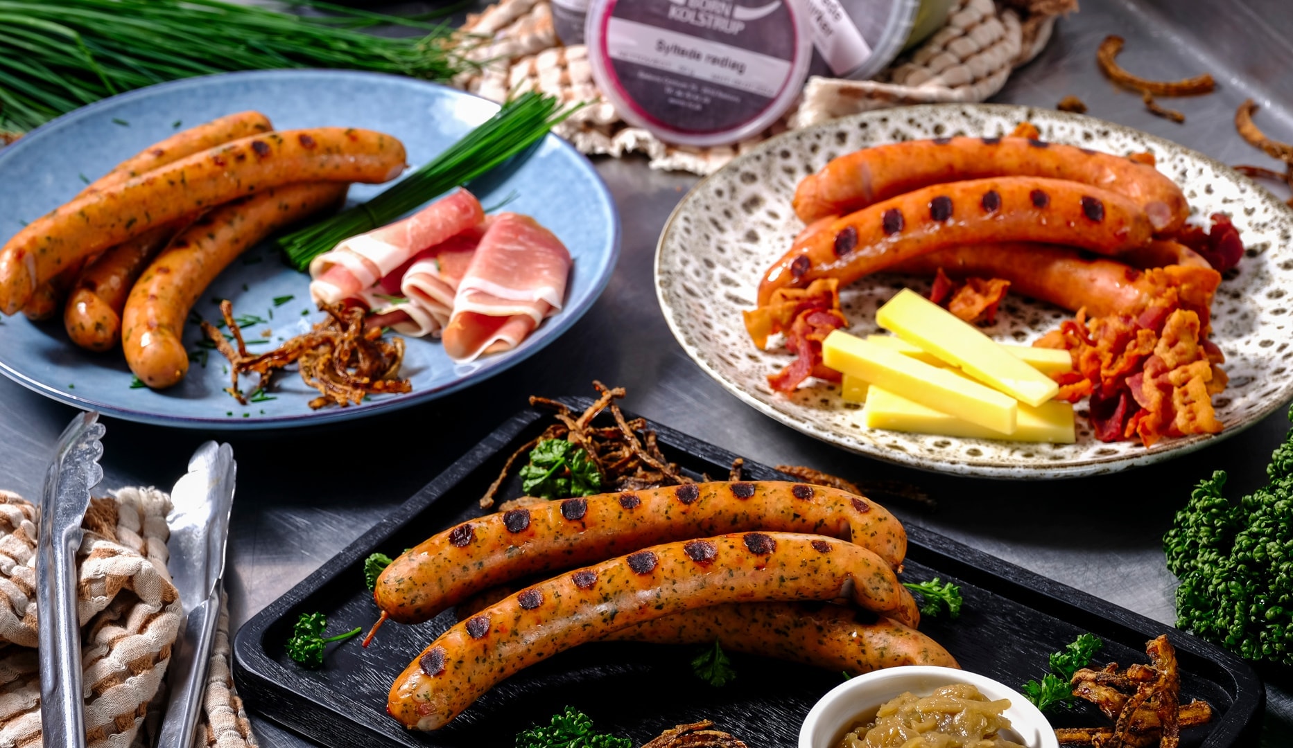 3 Pakker Grillpølser - Born & Kolstrup