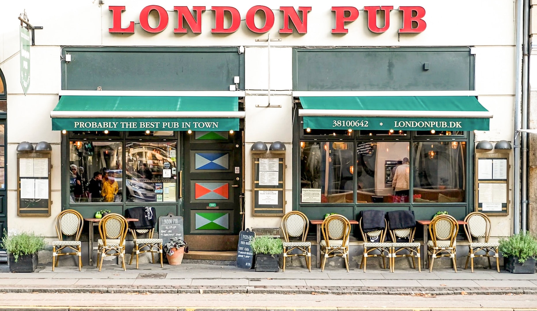 5-Retters Sommerfrokost - London Pub