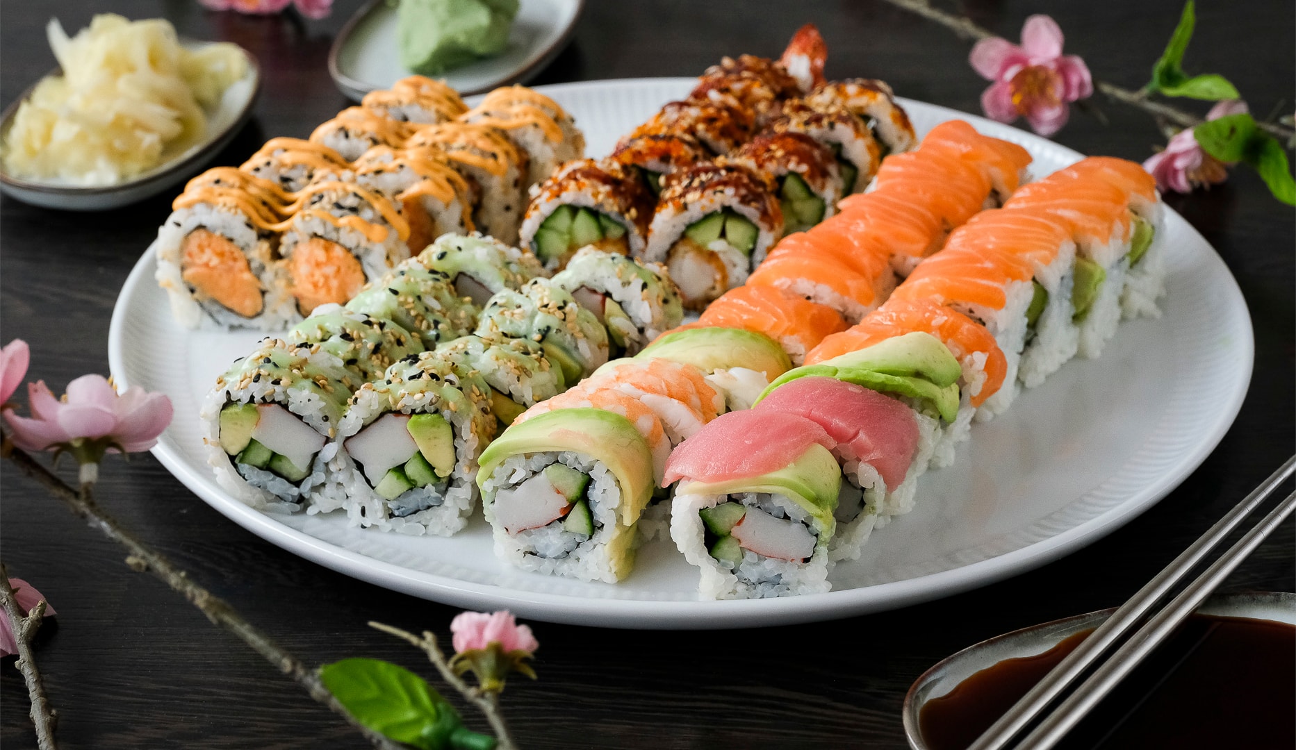 Sushimenuer 40/52 stk. - Vanløse