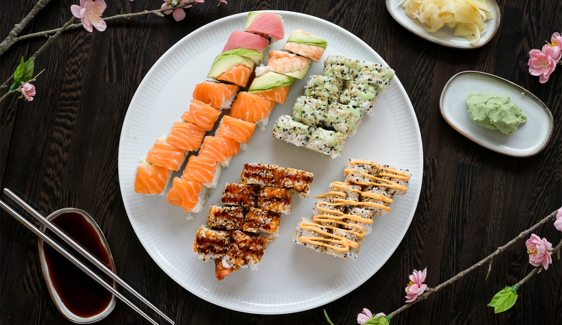 Sushimenuer 40/52 stk. - Vanløse