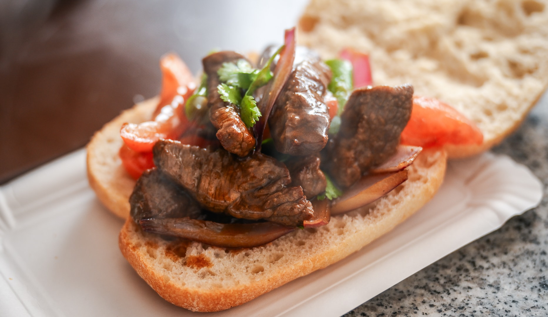 Valgfri Peruviansk Sandwich - Cholito