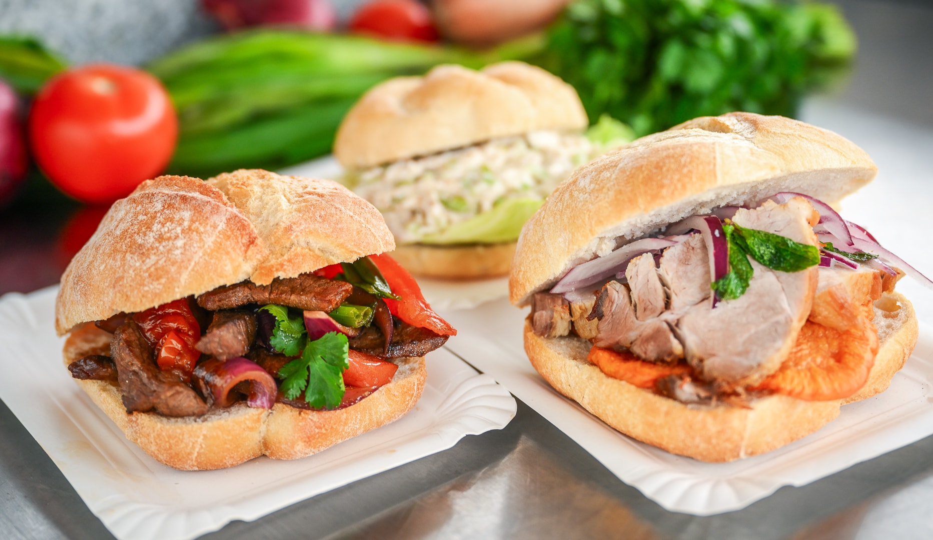 Valgfri Peruviansk Sandwich - Cholito