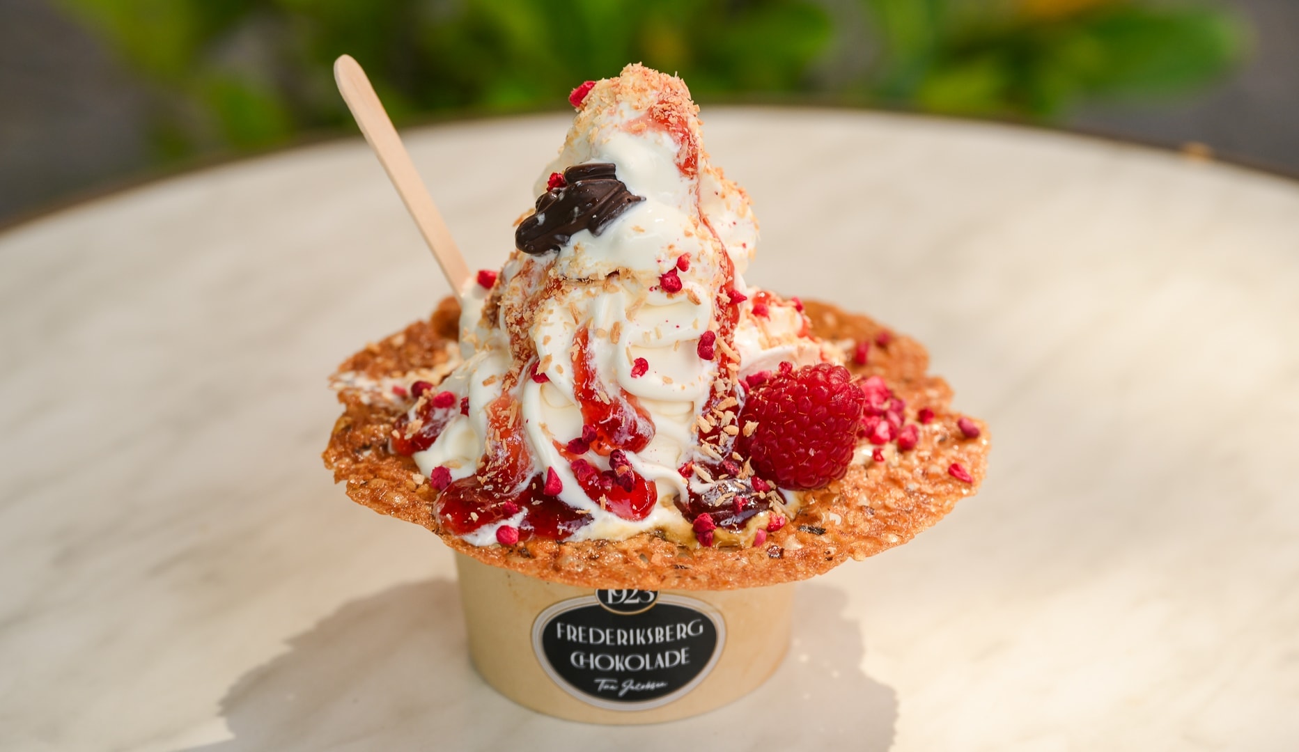 Florentiner Sundae - Frb. Chokolade