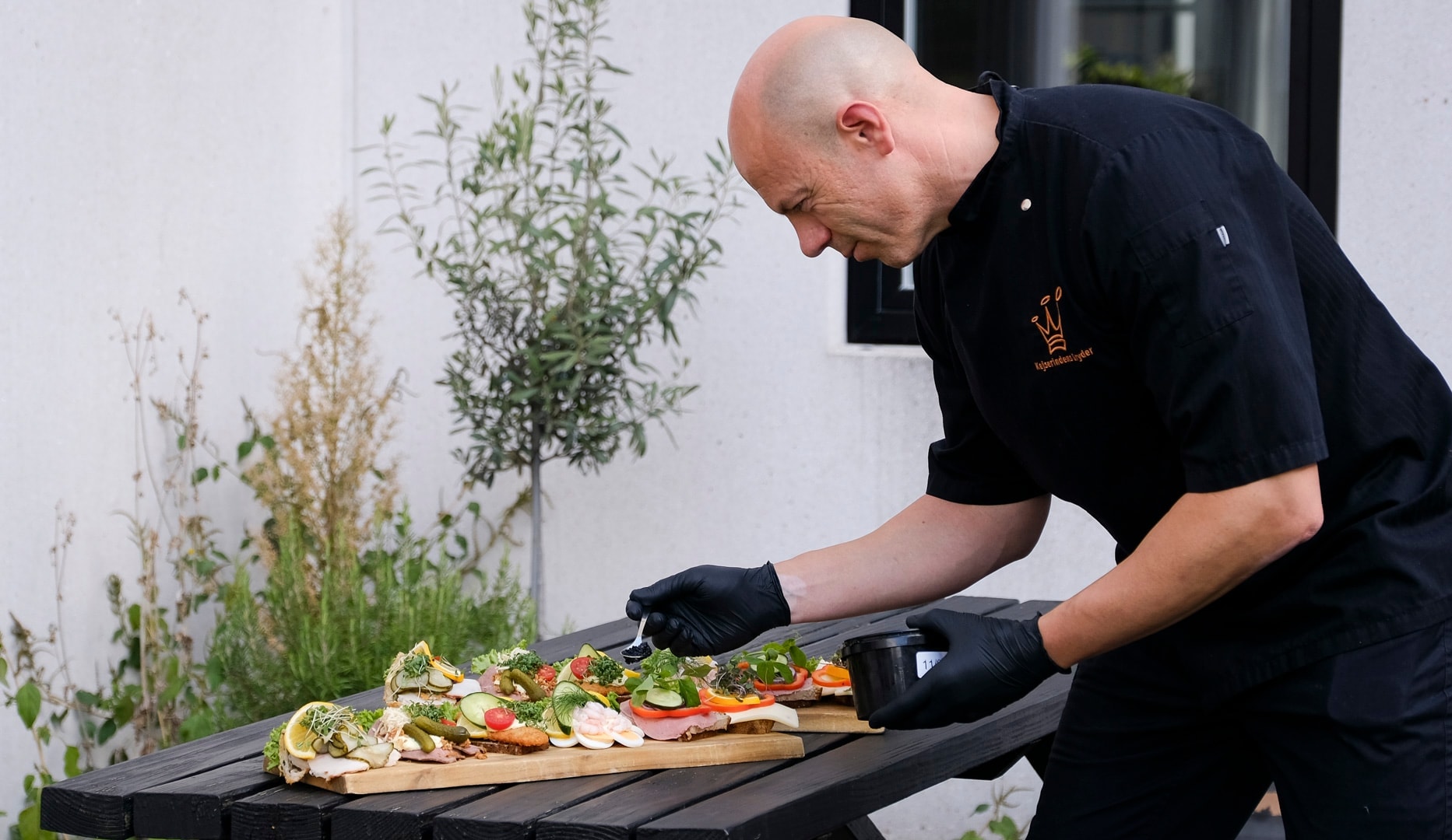 Højbelagte smørrebrød - skarp pris hos Kejserindens Gryder