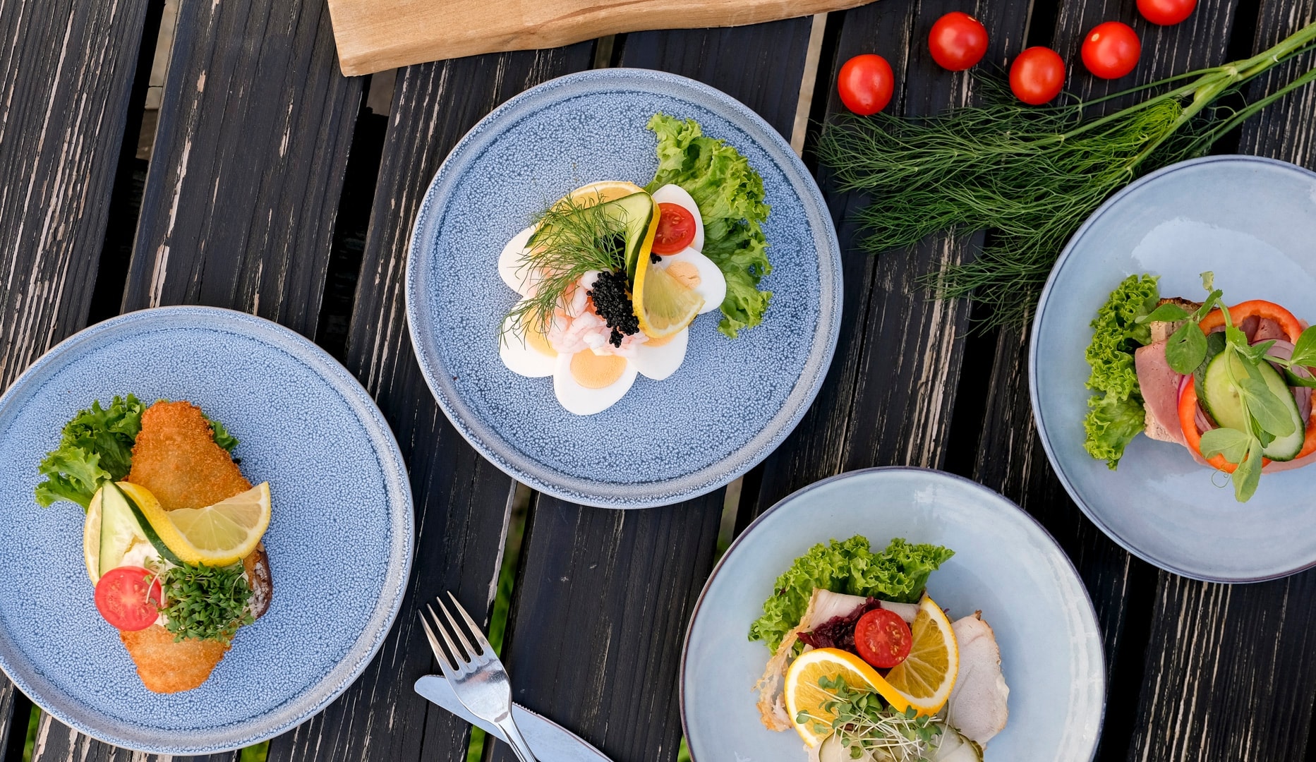 Højbelagte smørrebrød - skarp pris hos Kejserindens Gryder