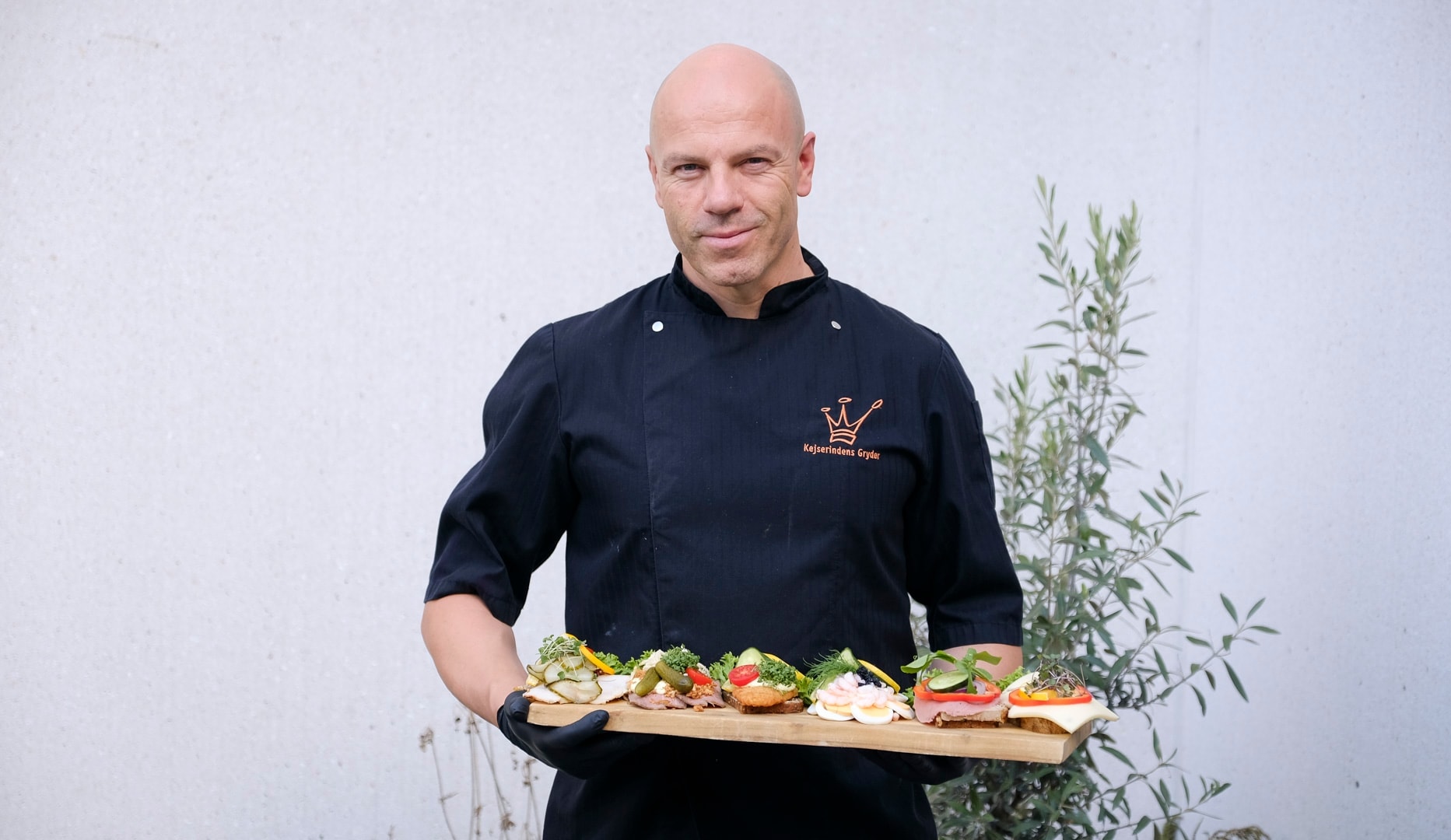 Højbelagte smørrebrød - skarp pris hos Kejserindens Gryder