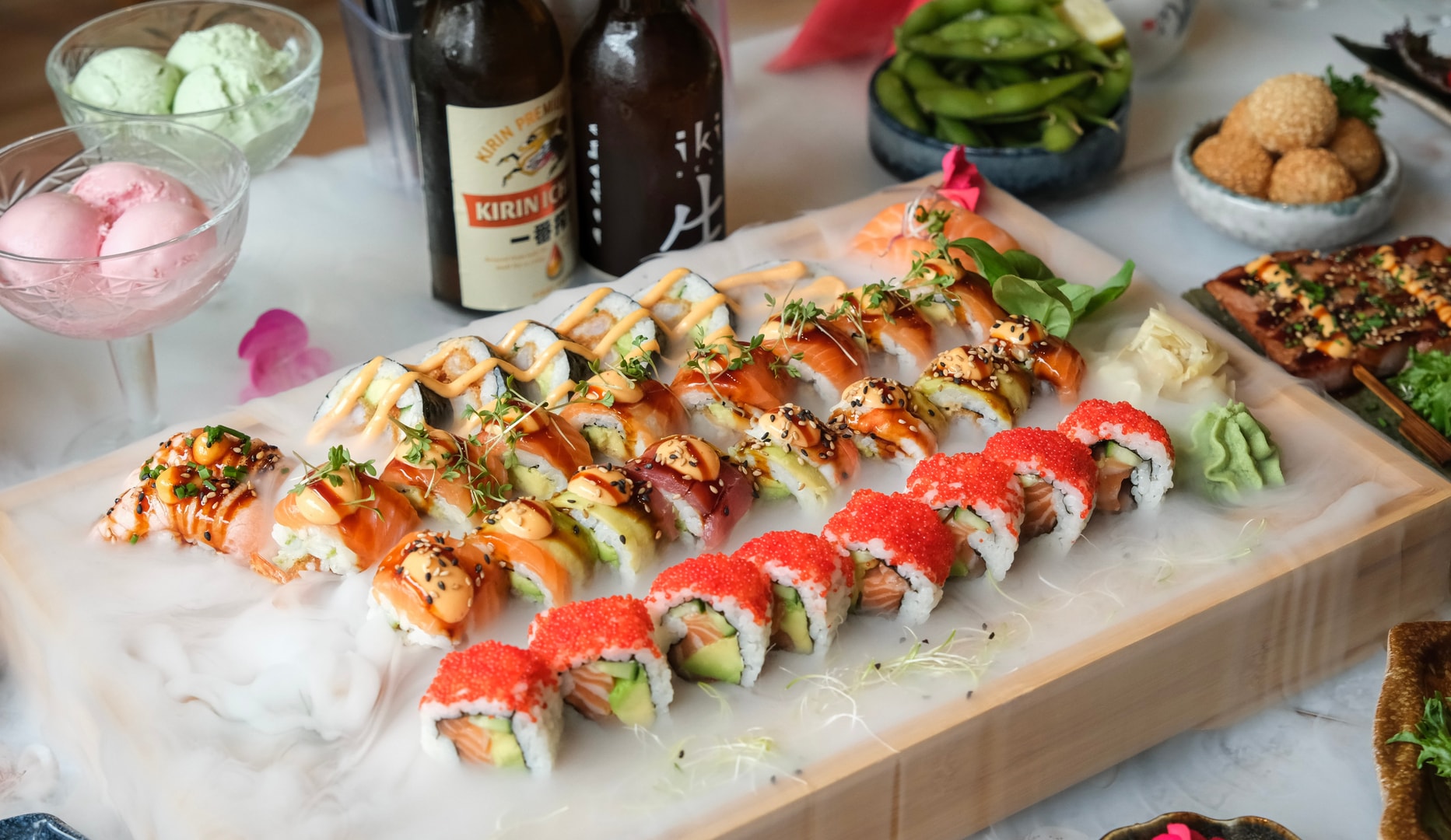 Ad Libitum hos M Sushi - Frederiksberg