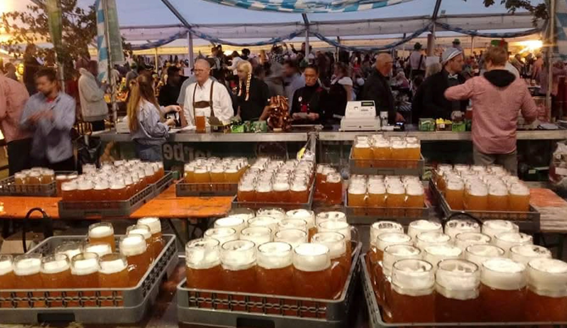 Åbningsdag for Københavns Oktoberfest