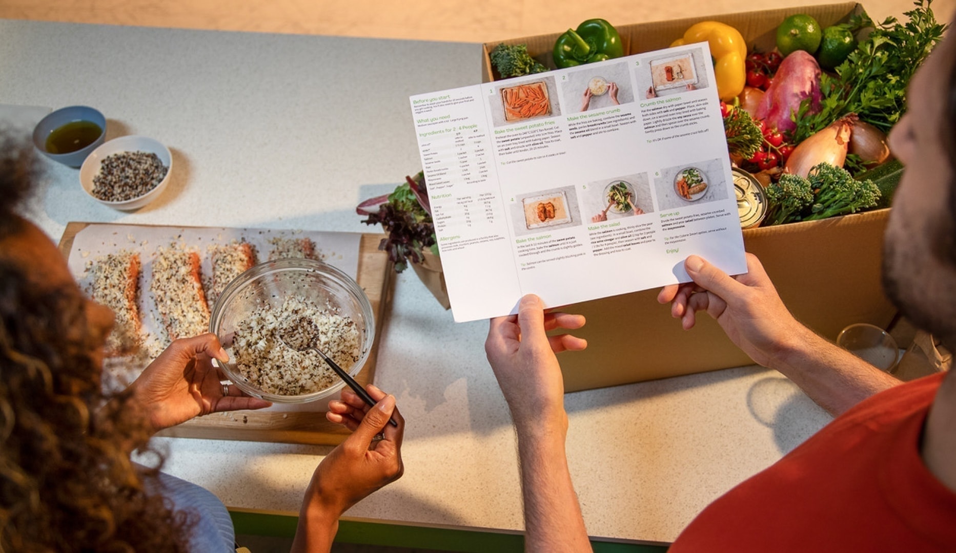Spar Op Til 959 Kr. På 5 Måltidskasser Fra HelloFresh!