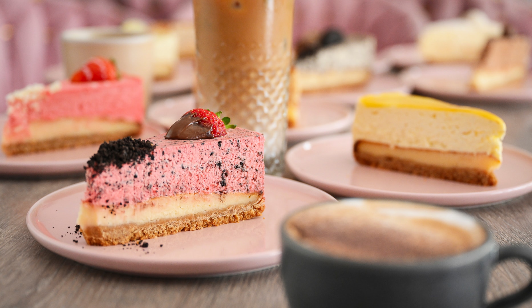 Cremede cheesecakes i Indre By