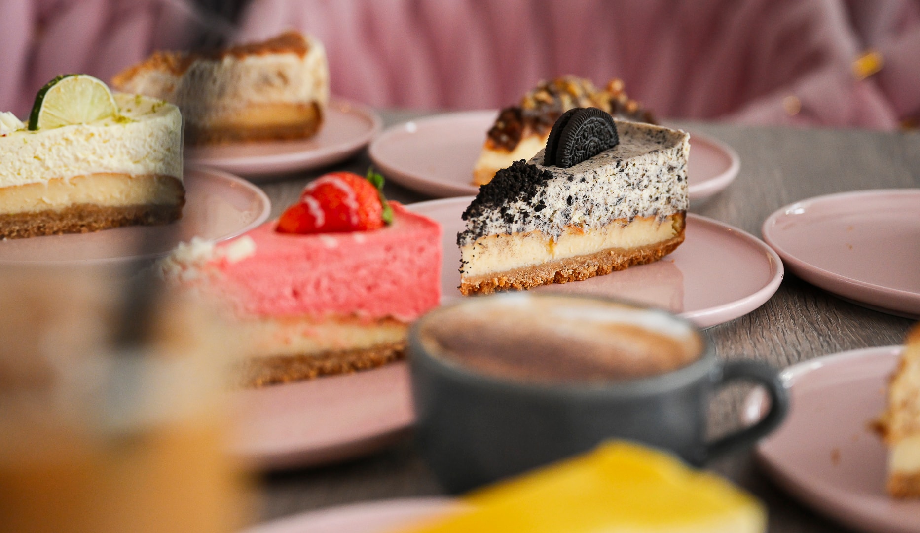 Cremede cheesecakes i Indre By