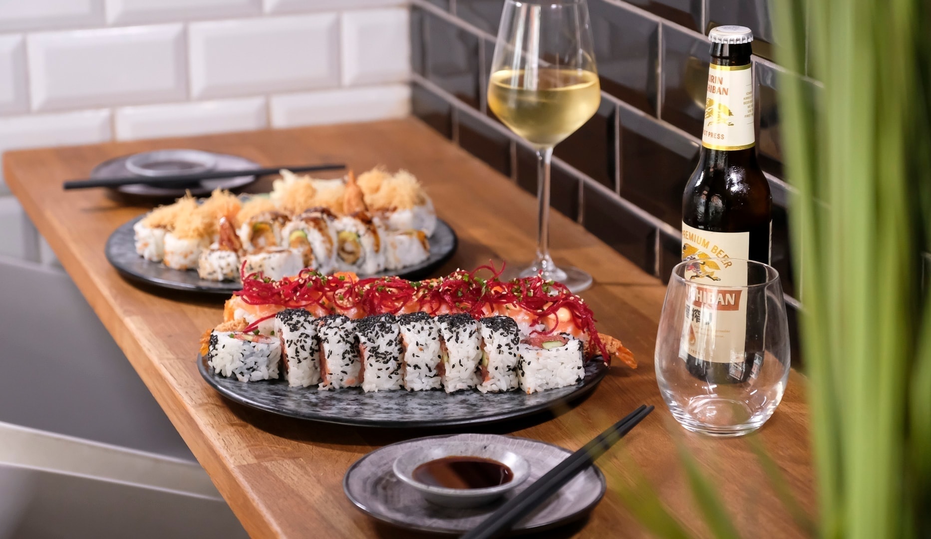Sushi-menuer - Kanagawa Vesterbro