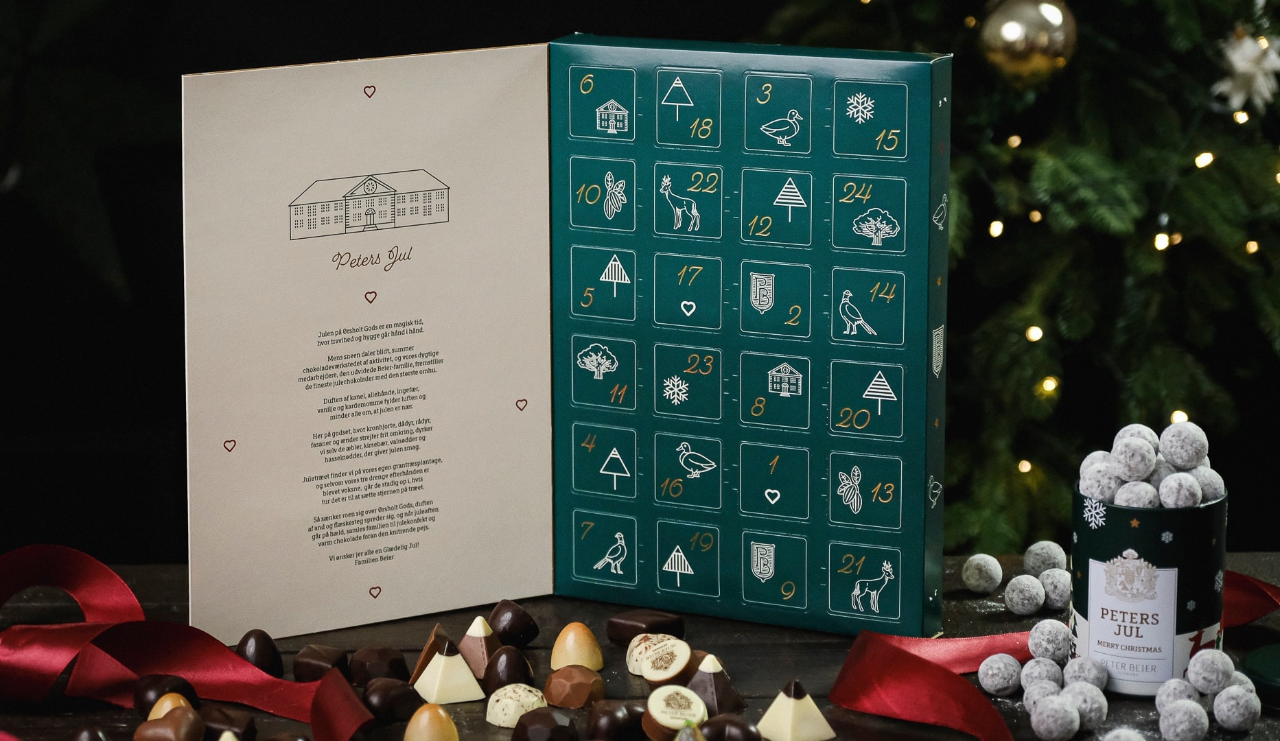 NYHED: Gourmet Chokolade-Julekalenderen fra Peter Beier