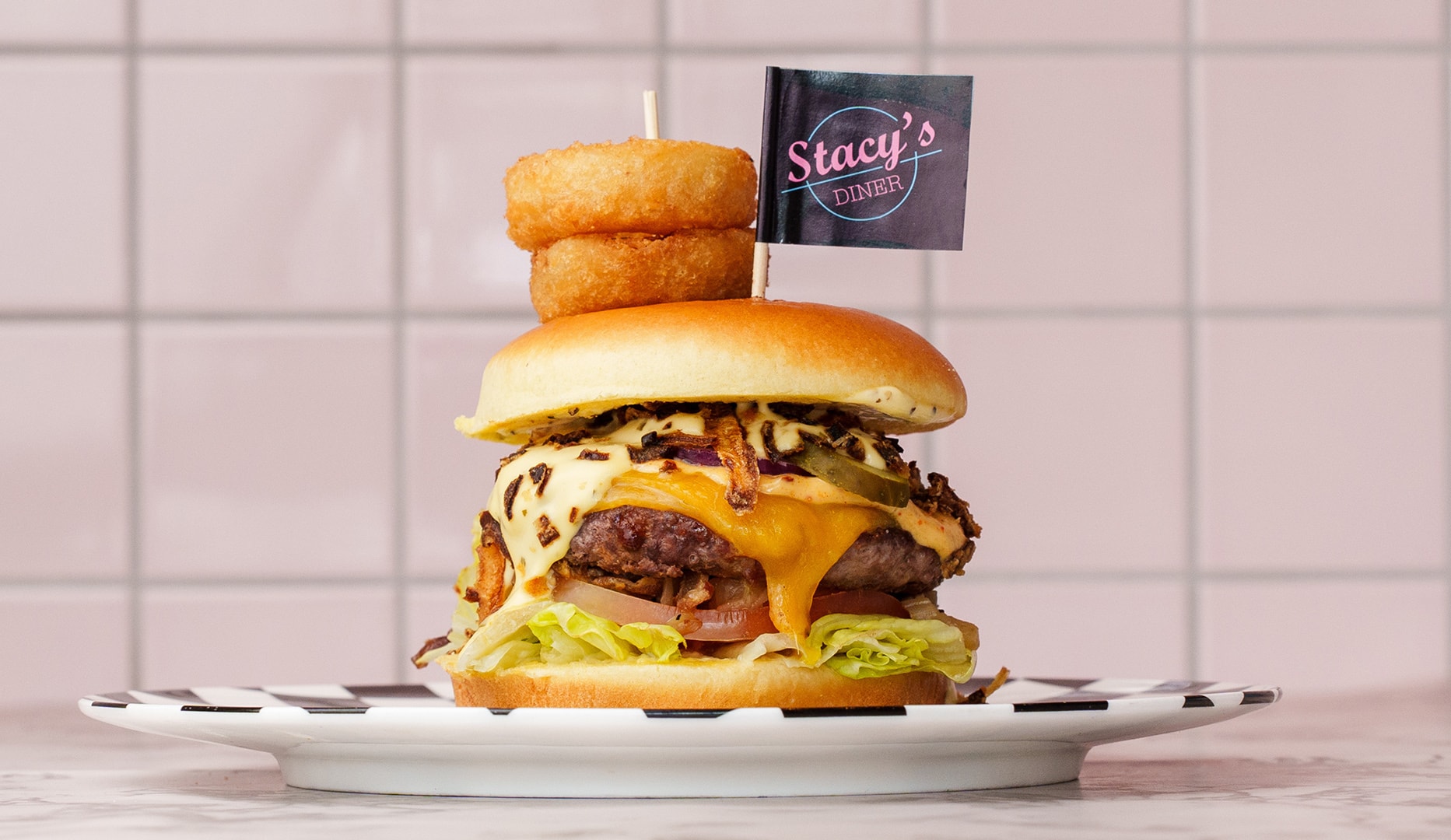 Greasy Burgermenu - Stacy's Diner