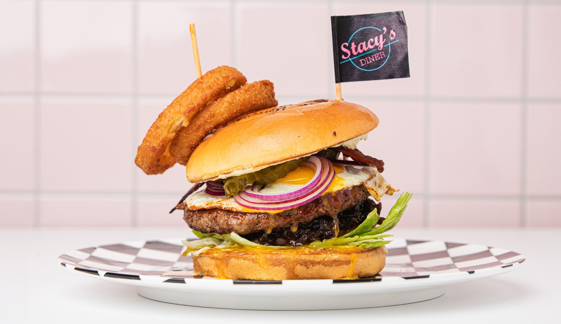 Greasy Burgermenu - Stacy's Diner