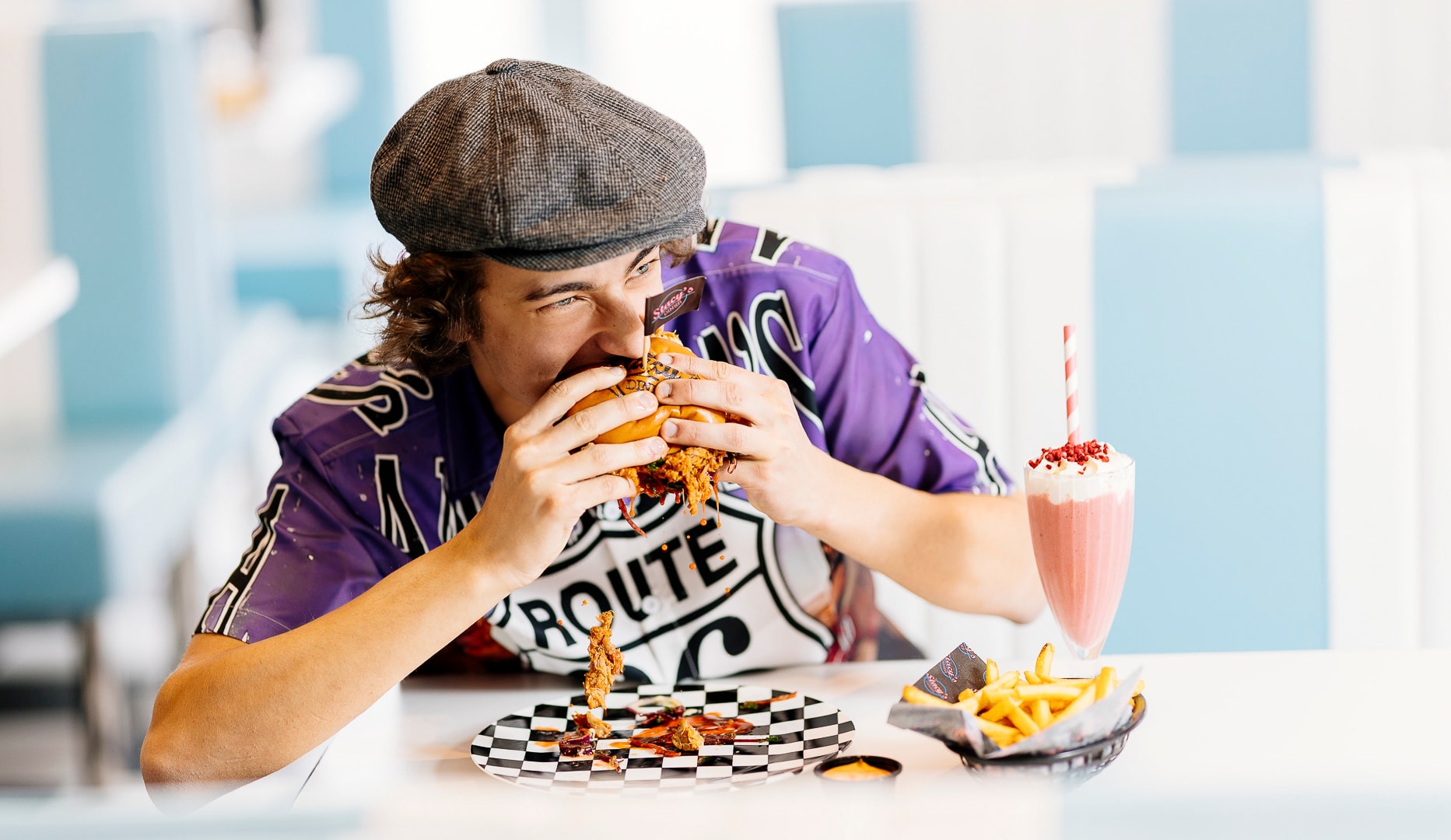 Greasy Burgermenu - Stacy's Diner