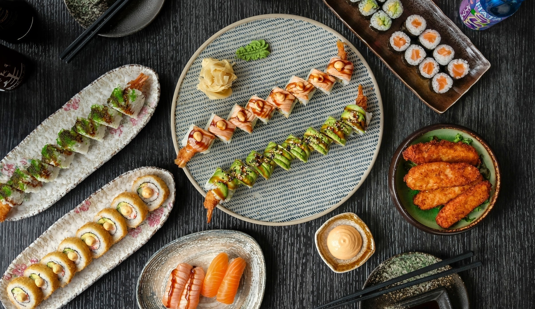 Sushi-takeawaymenuer - Dinner Sushi