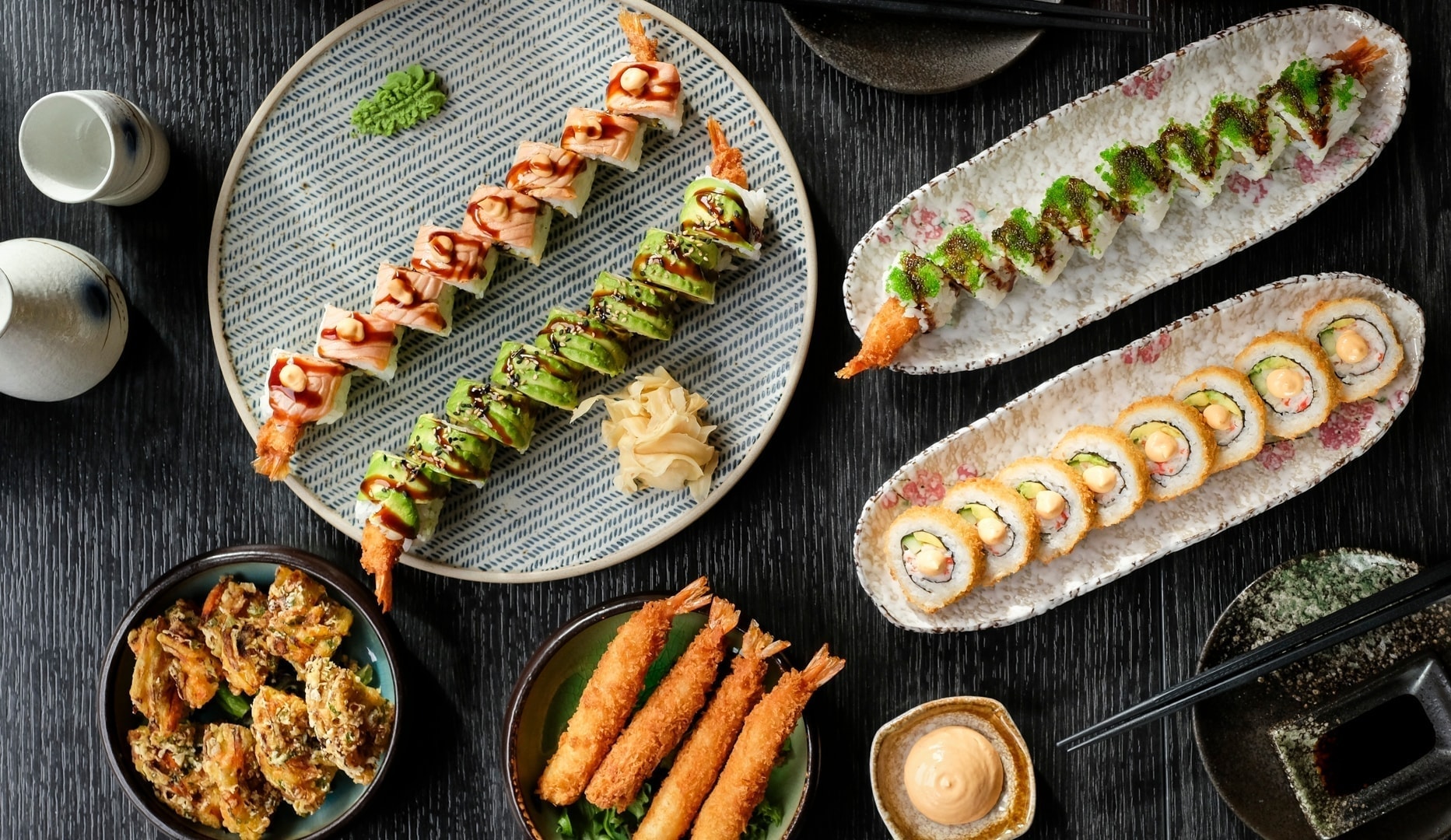 Sushi-takeawaymenuer - Dinner Sushi