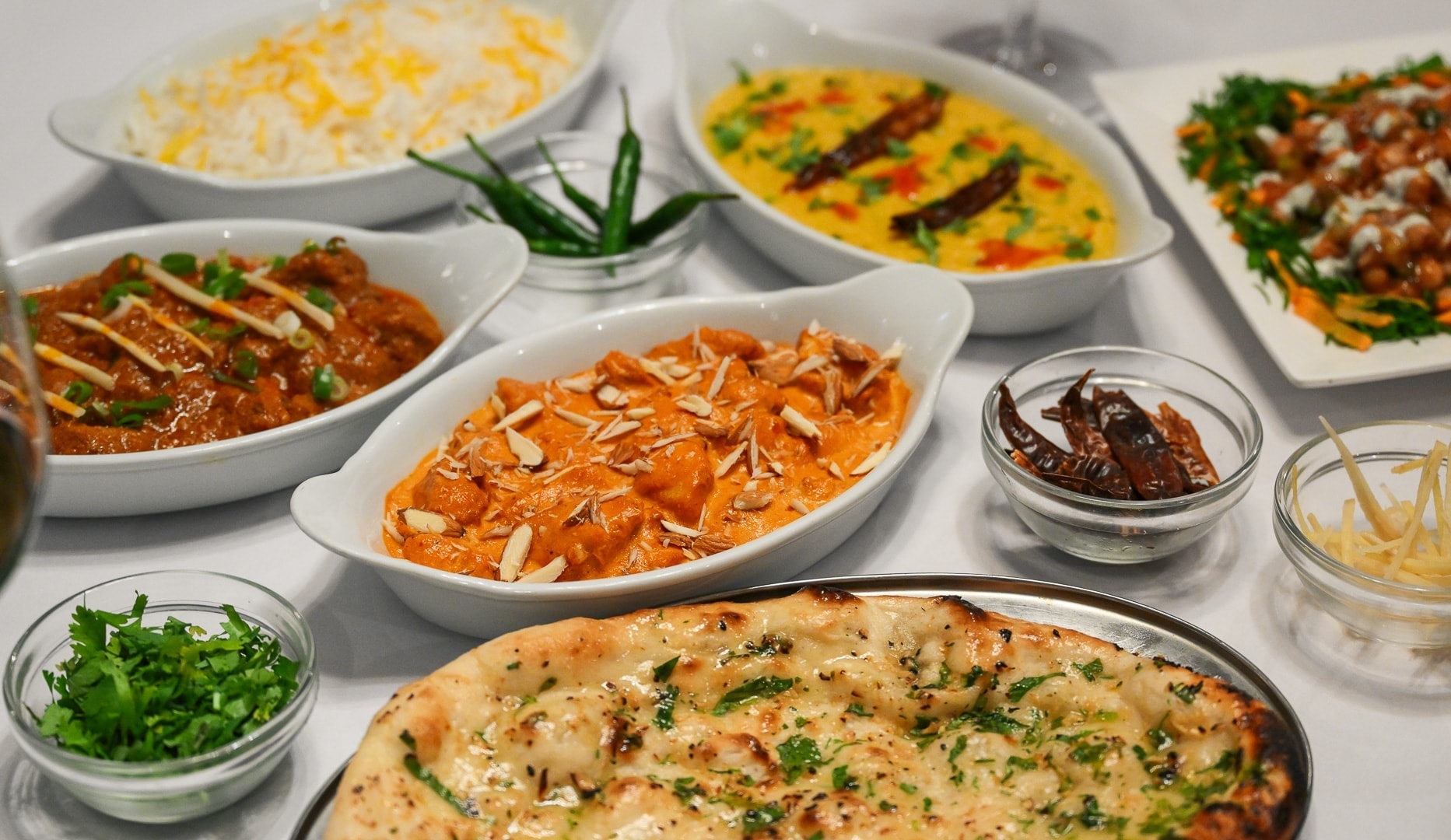 4-Retters hos Al-Diwan - Autentisk Indisk Fine Dining 