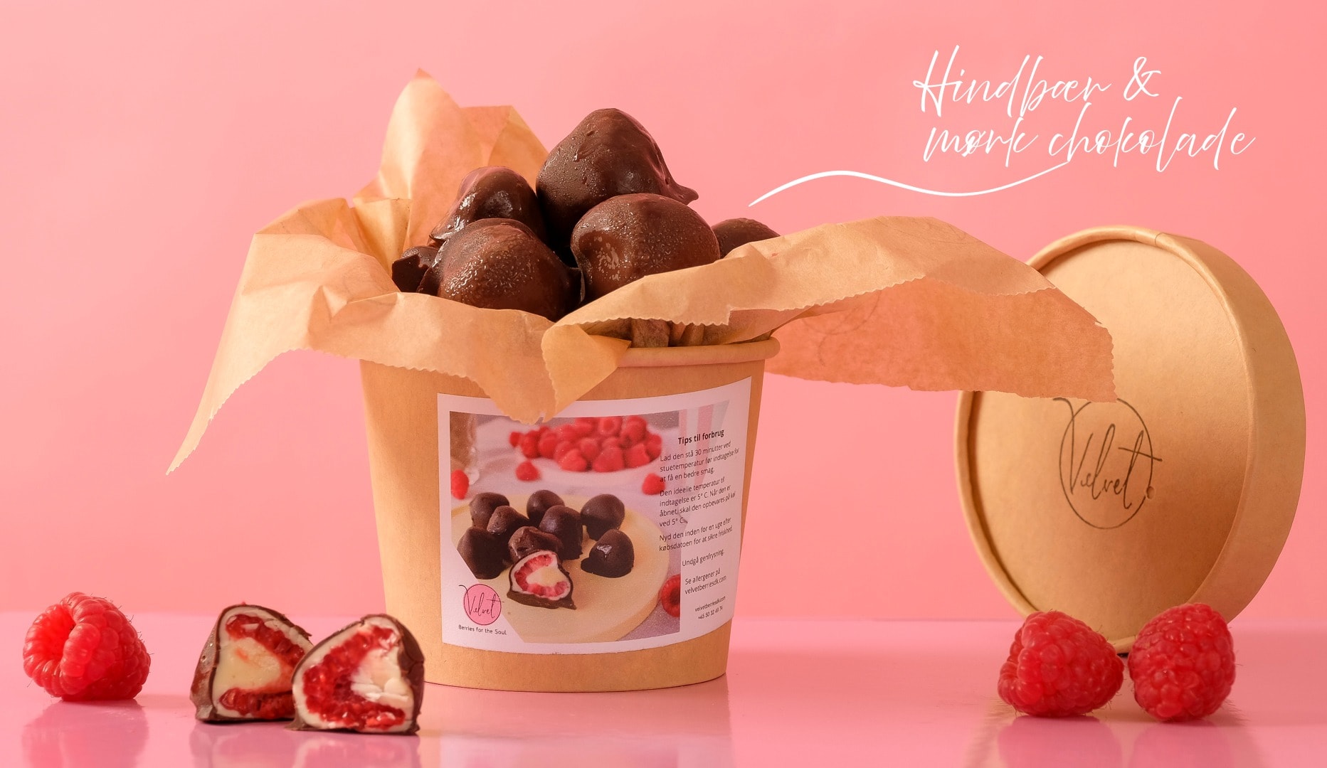 NYHED: Håndlavede chokoladebær fra Velvet Berries