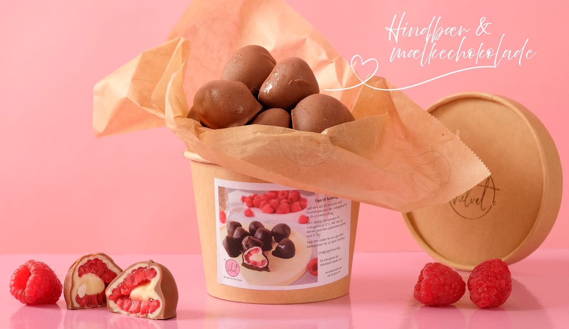 NYHED: Håndlavede chokoladebær fra Velvet Berries