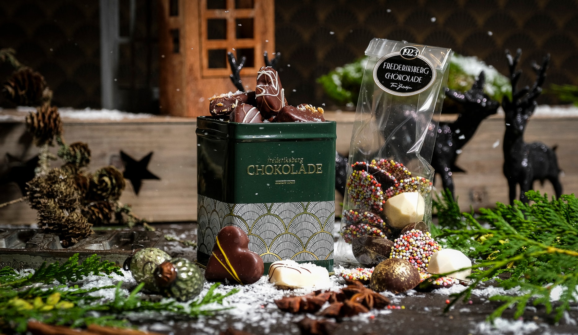Julens chokoladefavoritter fra Frederiksberg Chokolade