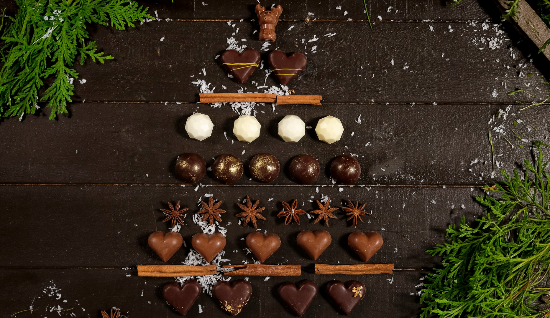 Julens chokoladefavoritter fra Frederiksberg Chokolade