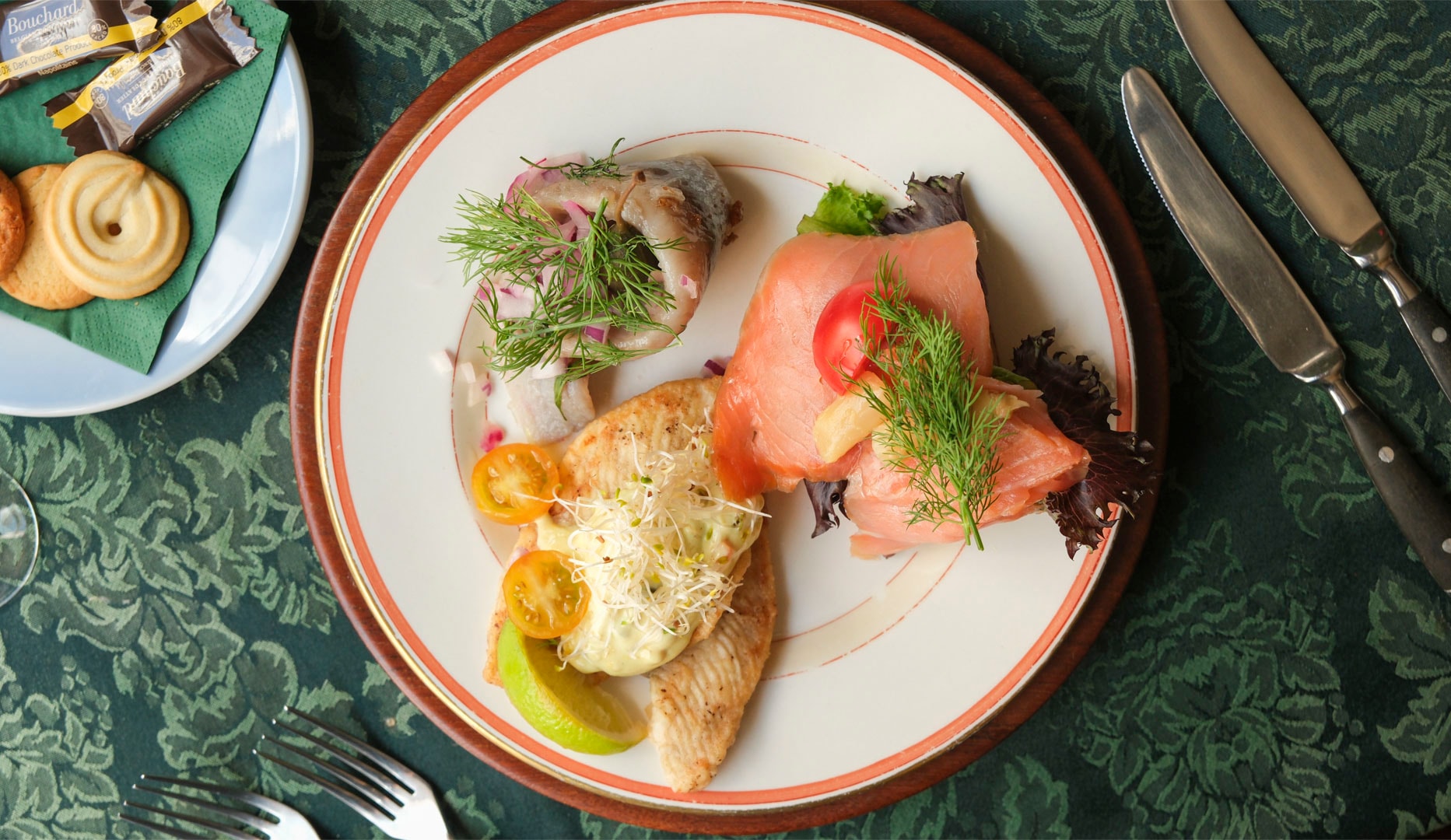Dansk klassisk frokostplatte hos Restaurant Turesen