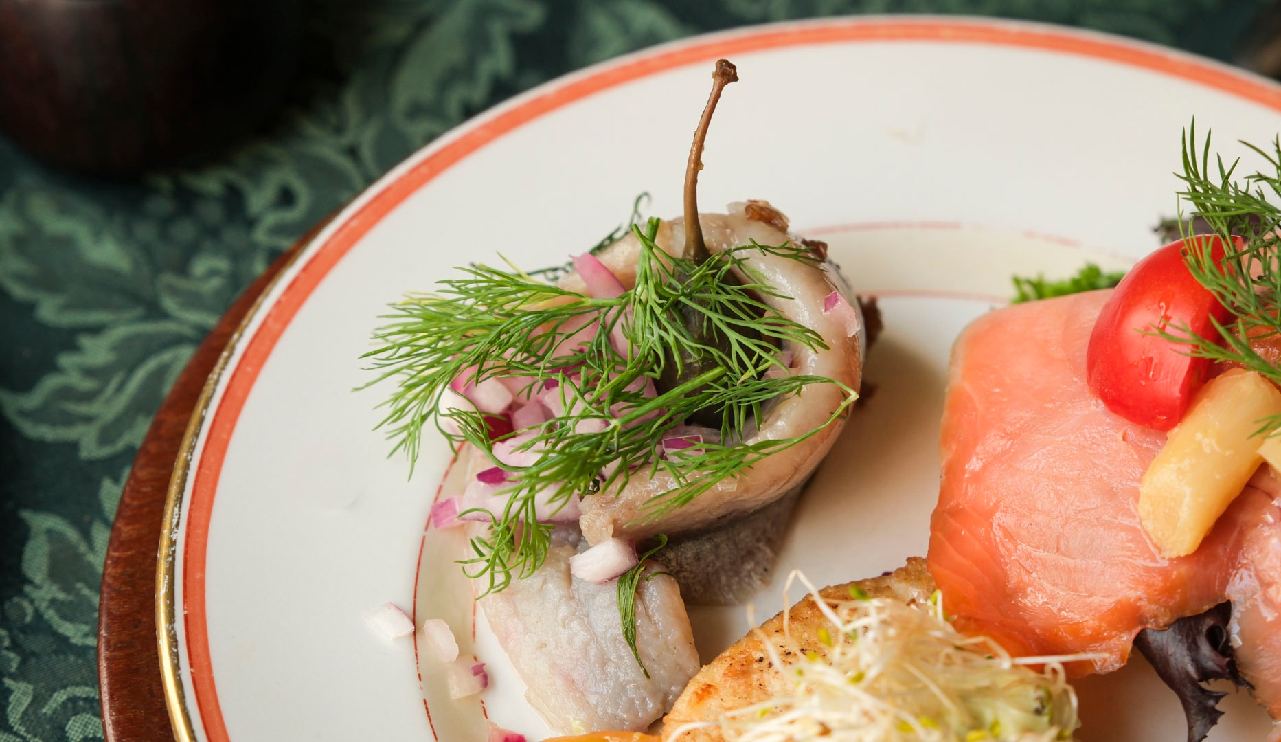 Dansk klassisk frokostplatte hos Restaurant Turesen